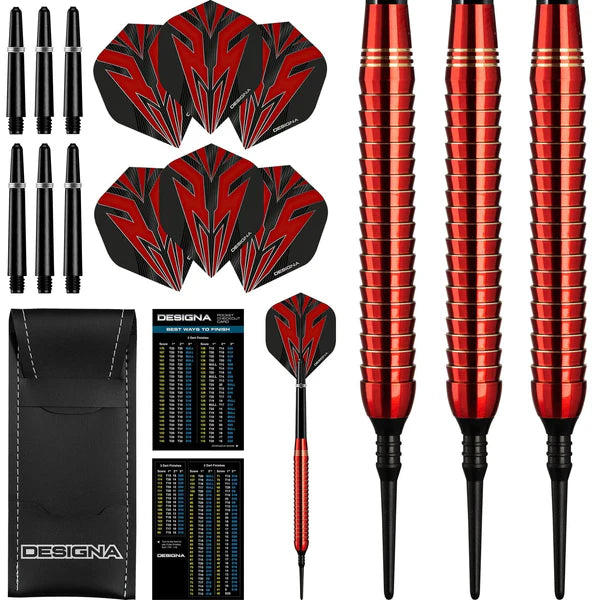 Designa Mako Softdarts Brass 20g
