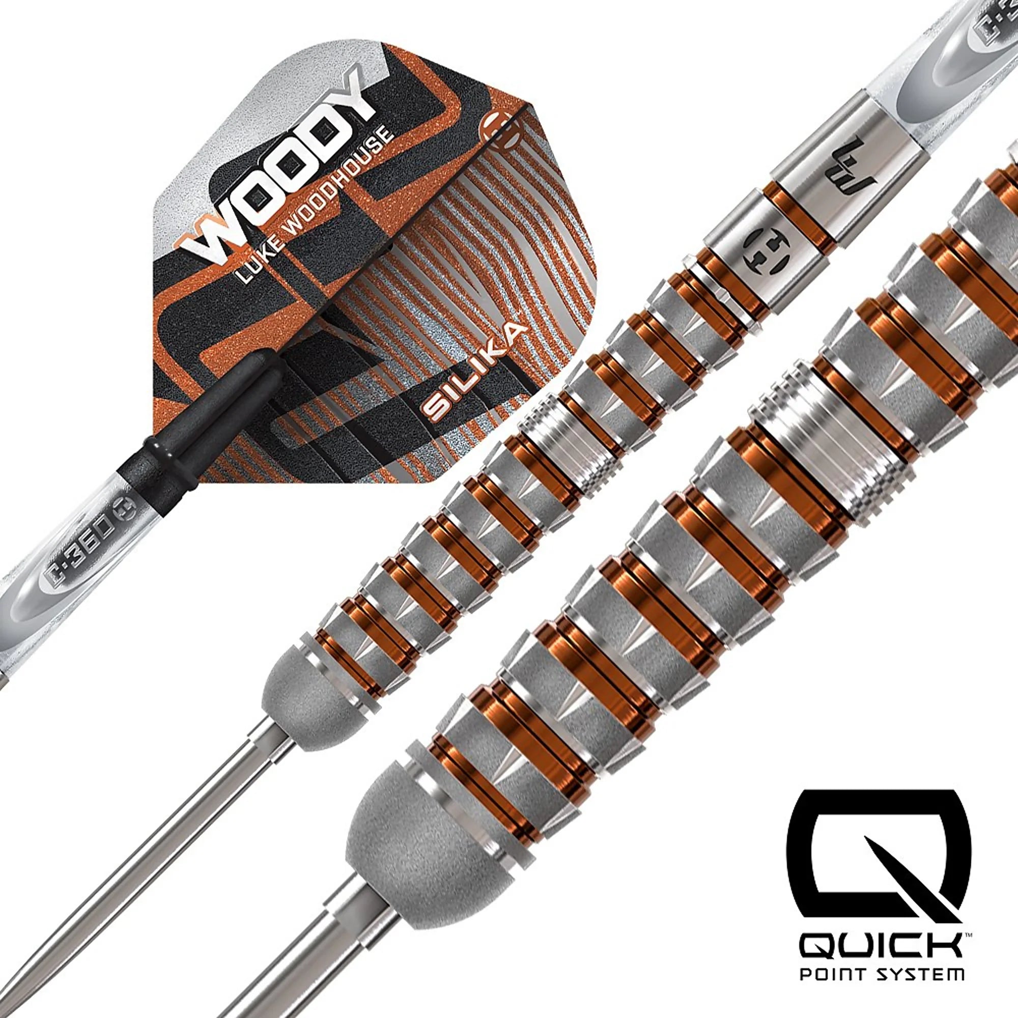 Harrows Luke Woodhouse S3 Steeldarts QP 23g