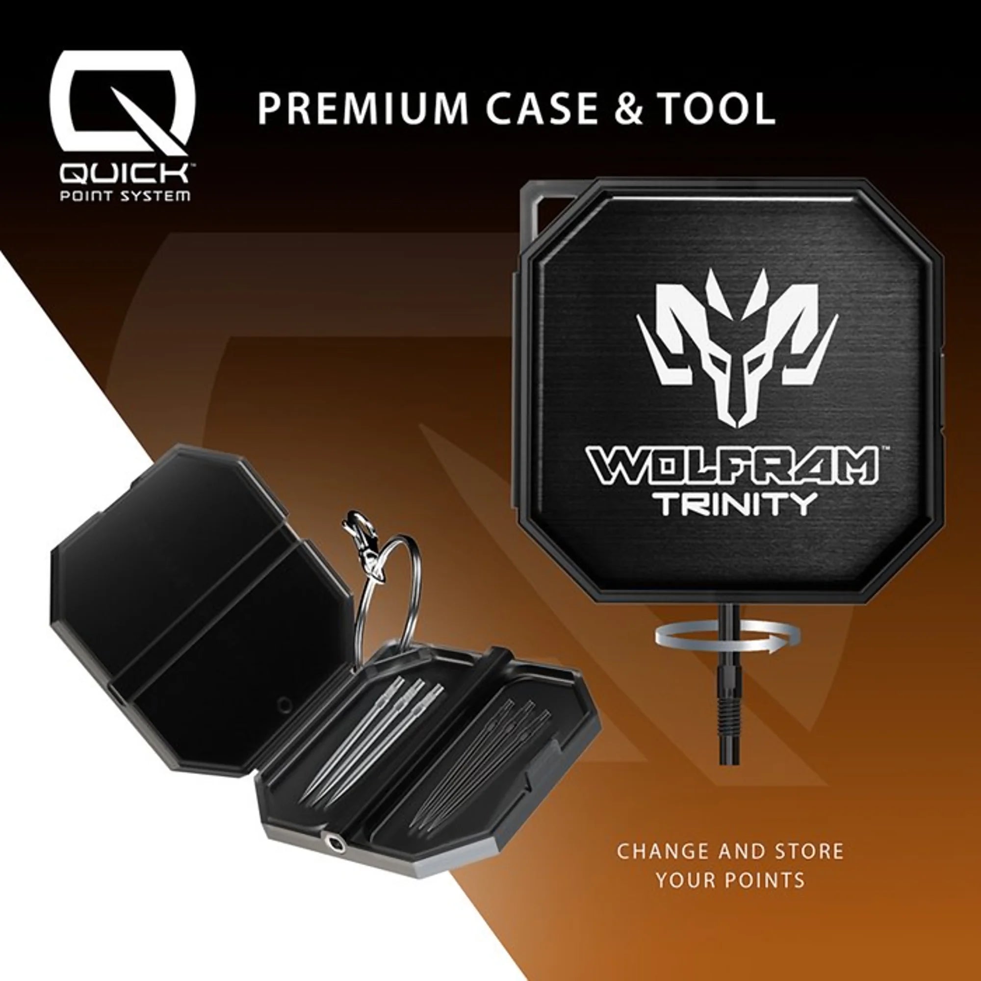 Harrows Wolfram TRINITY Steeldarts QP 22-24g