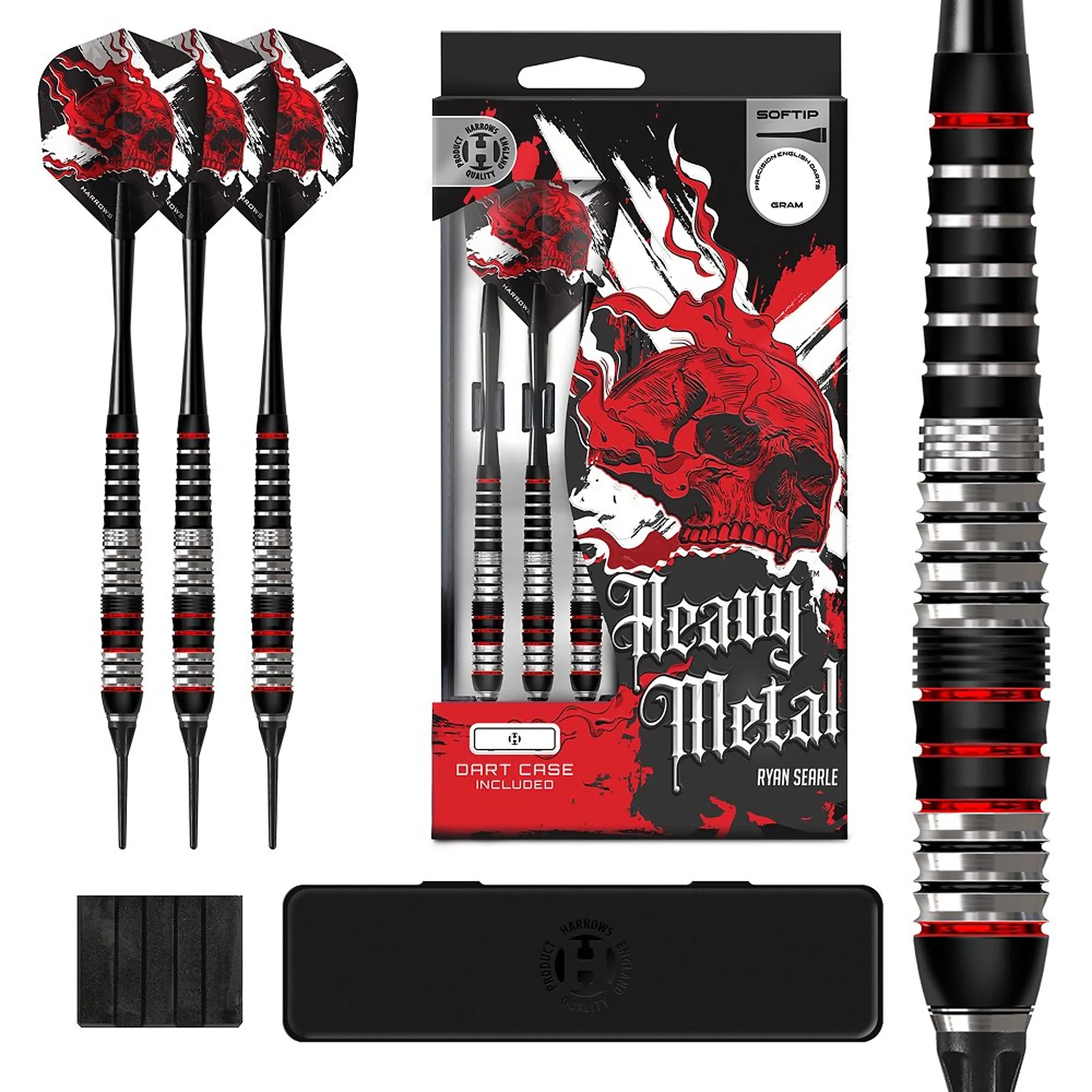 Harrows Ryan Searle Softdarts Brass 20g
