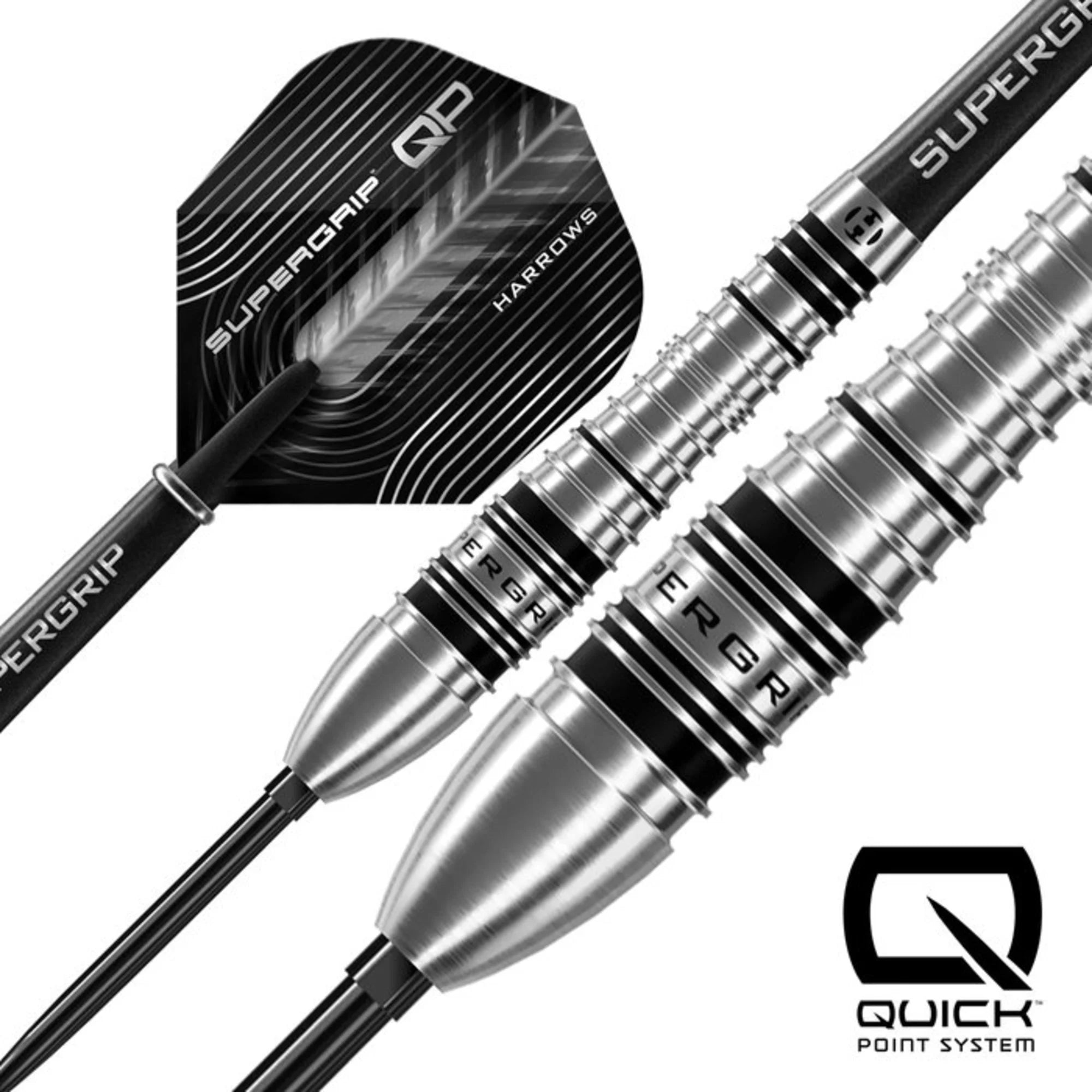 Harrows Supergrip Bomb Steeldarts QP 23-25g