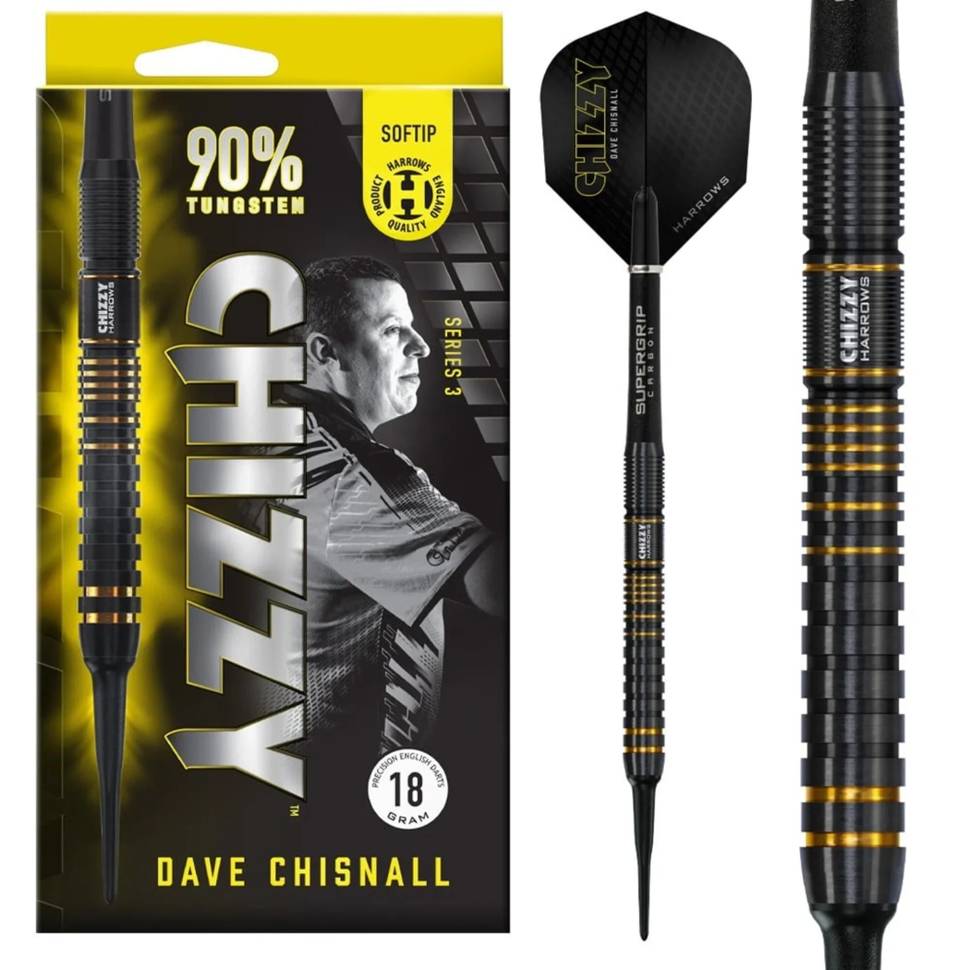 Harrows Dave Chisnall V3 Softdarts 20g