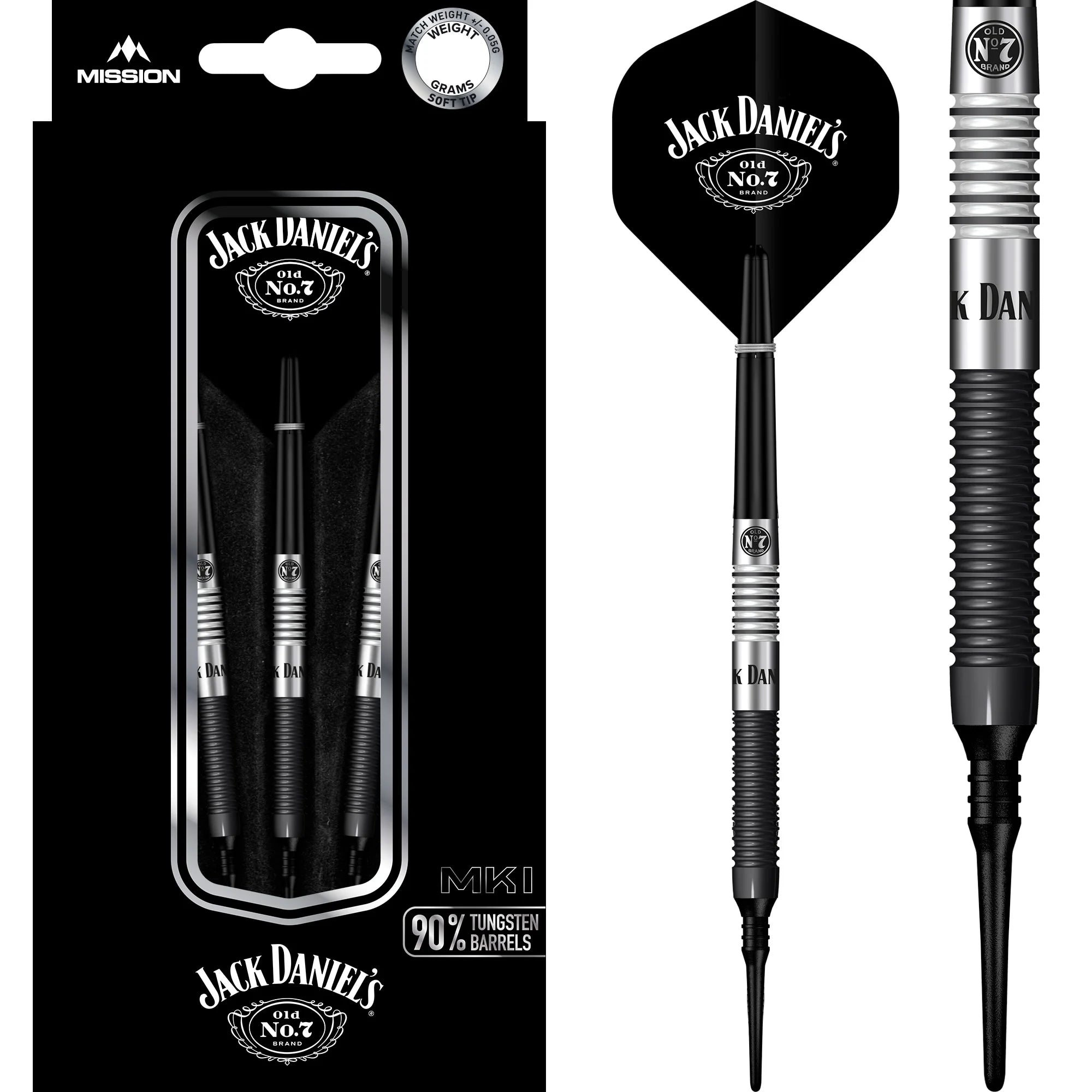 Jack Daniel's MK1 Softdarts 20g