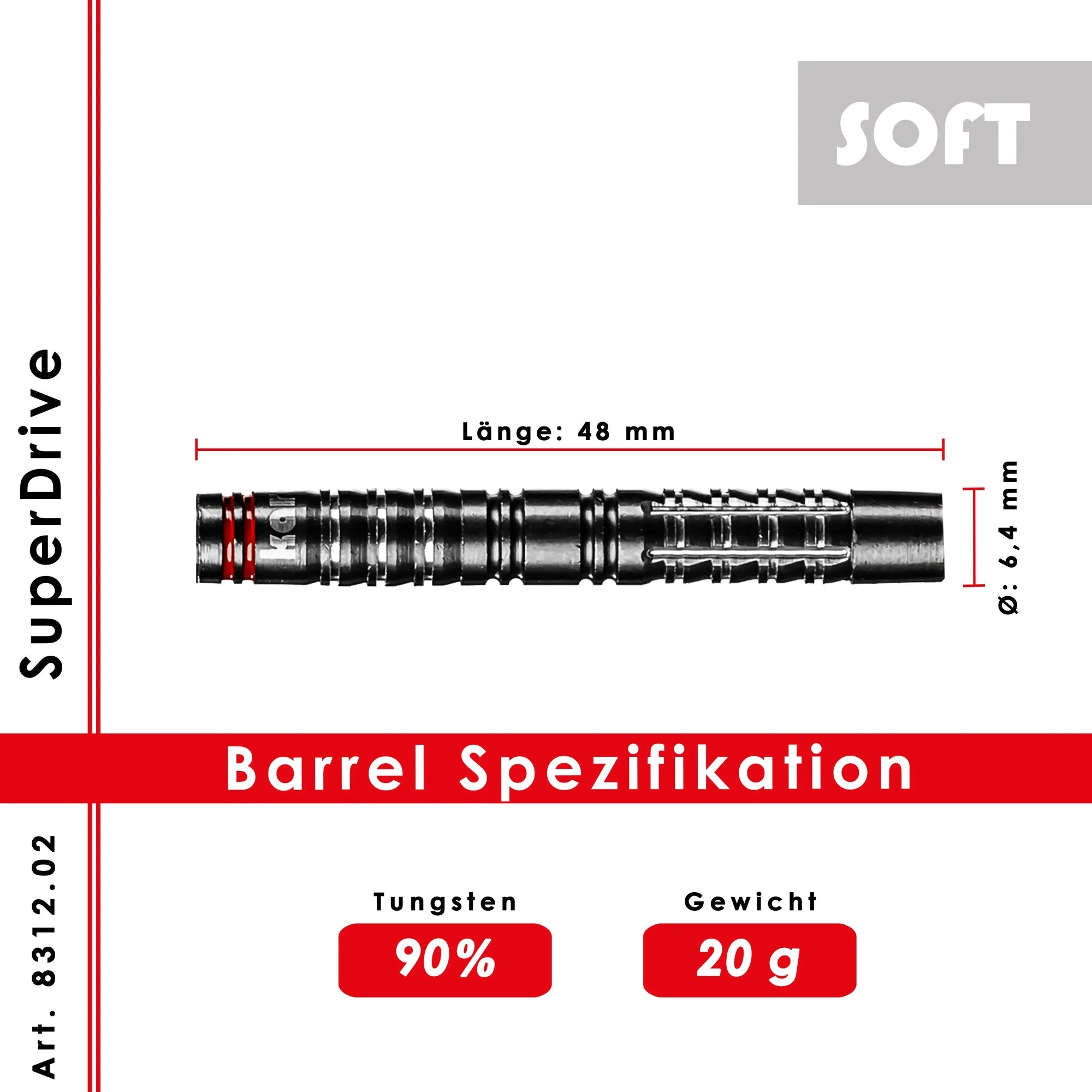 Karella Super Drive Softdarts 20g