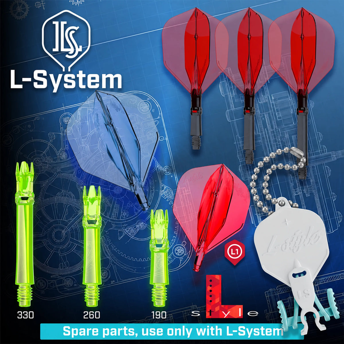 L-Style L-System Spare Dart Shafts