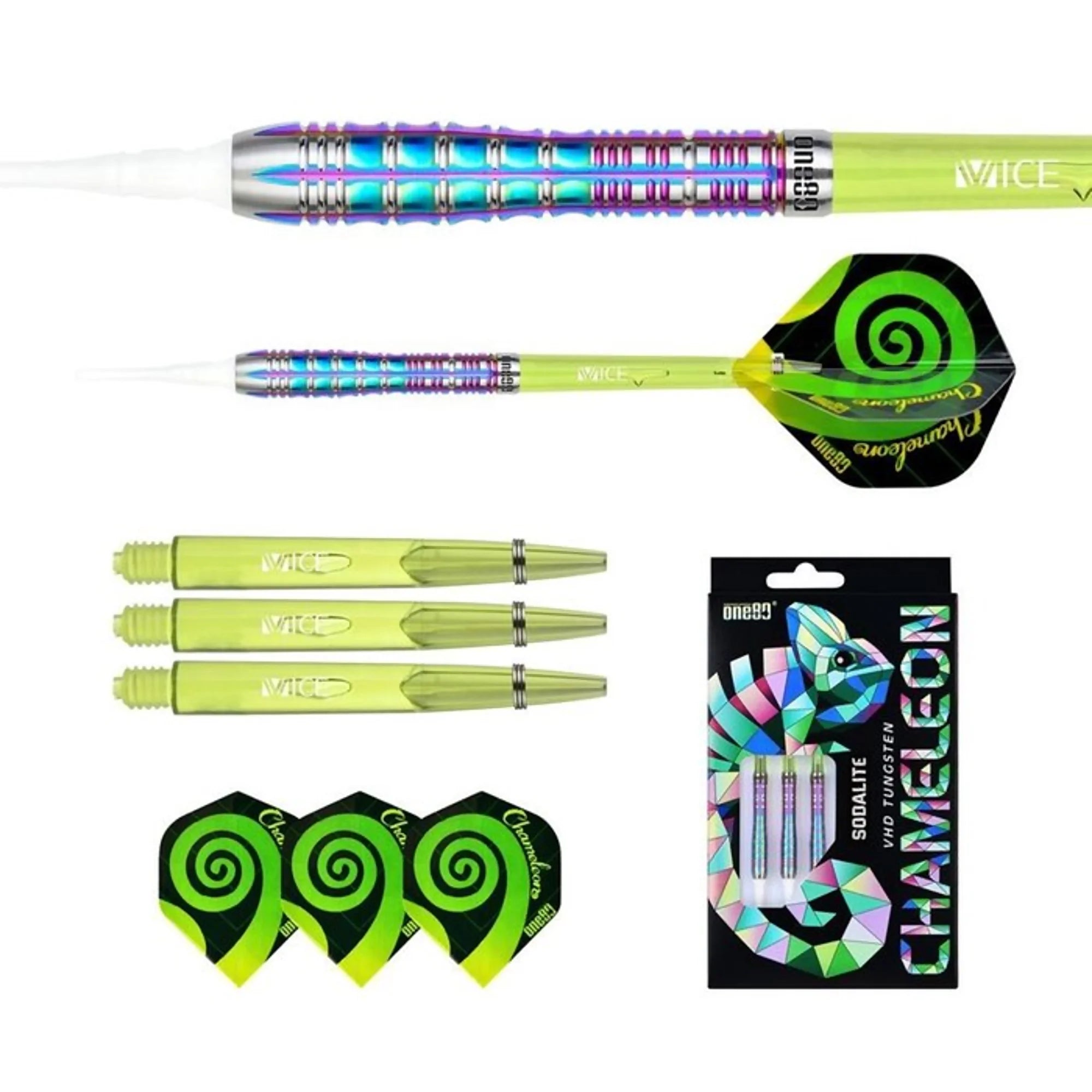 One80 Chameleon Sodalite Softdarts 21g