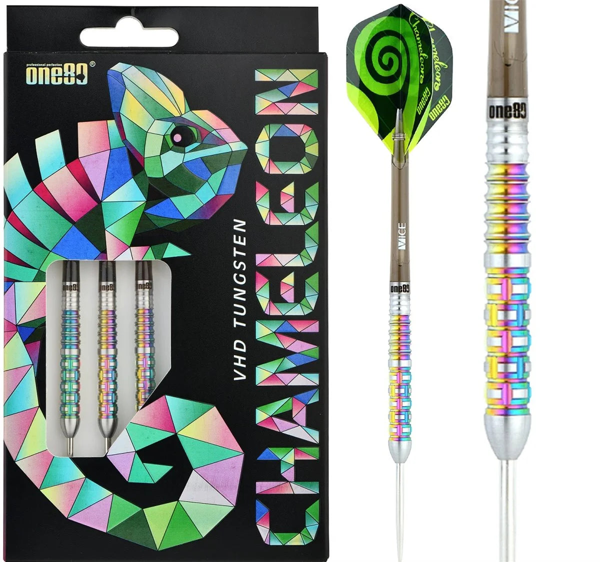 One80 Chameleon Zircon Steeldarts 22g