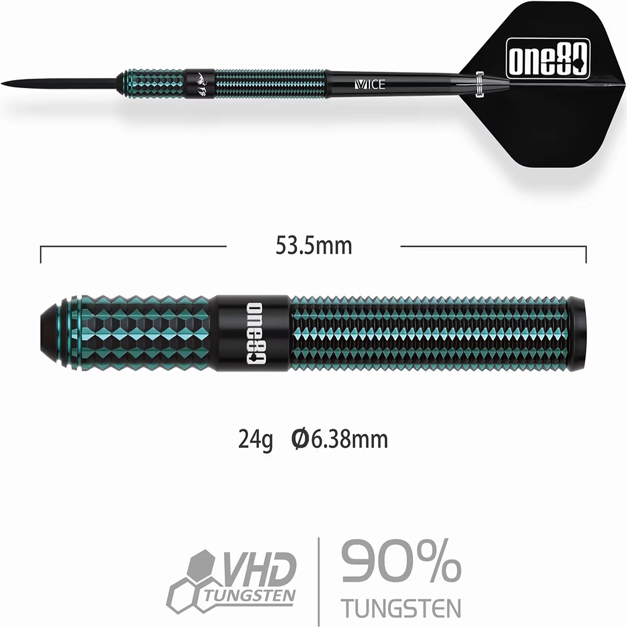 One80 FB Kai Fan Leung V3 Steeldarts 24g