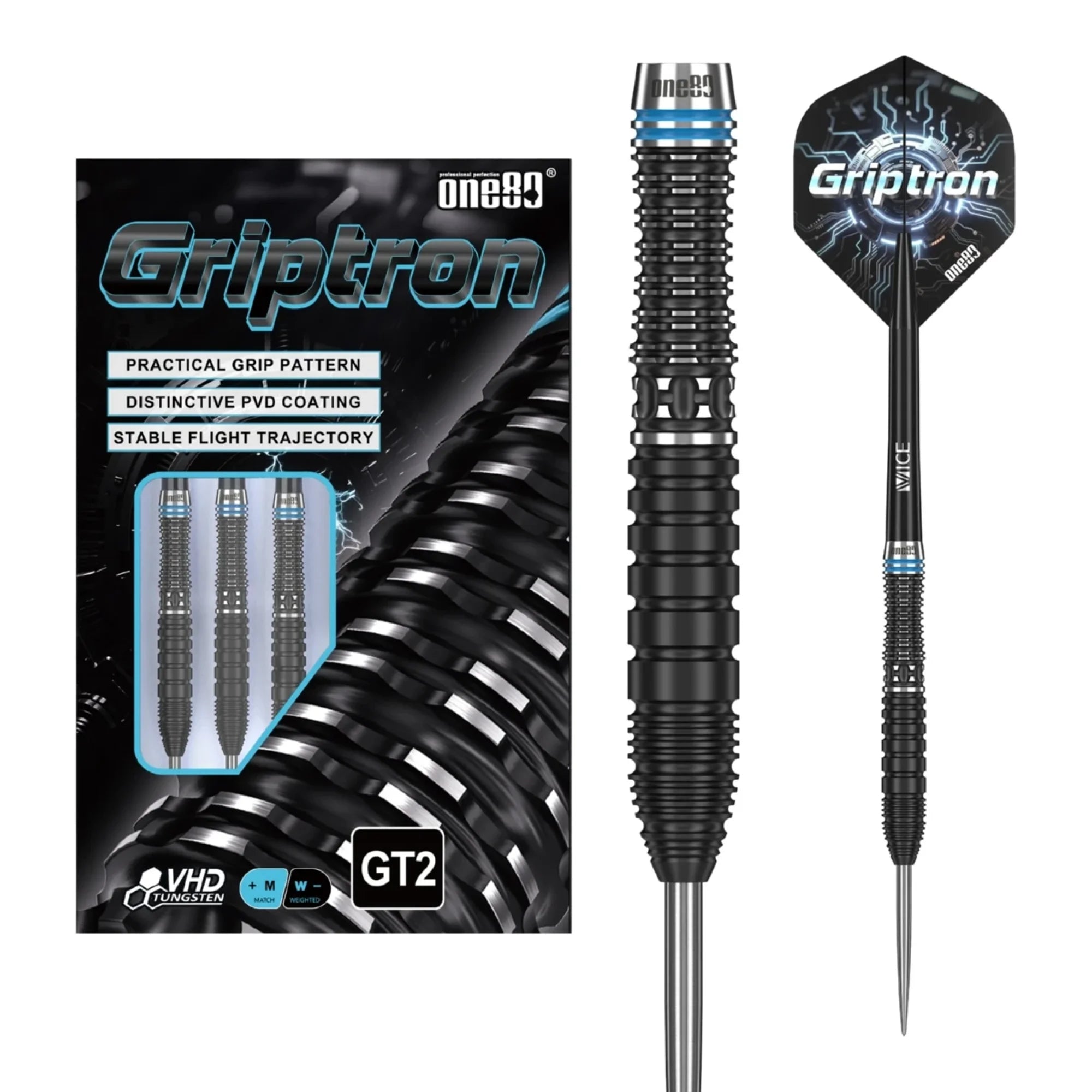 One80 Griptron GT2 Steeldarts 23g
