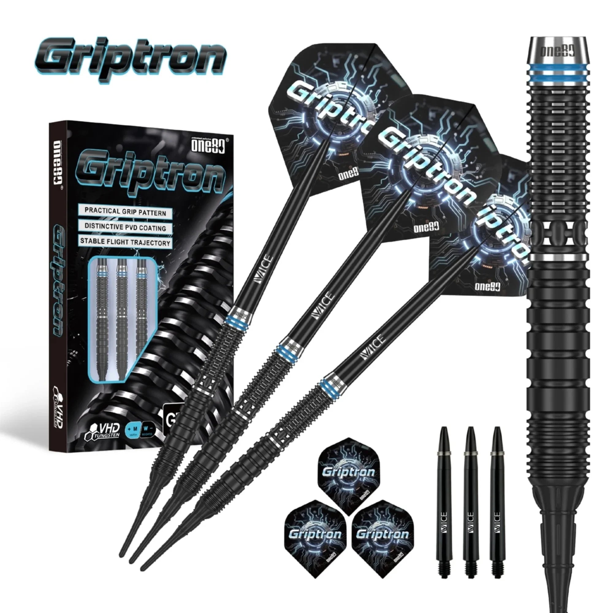One80 GRIPTRON GT2 Softdarts 22g