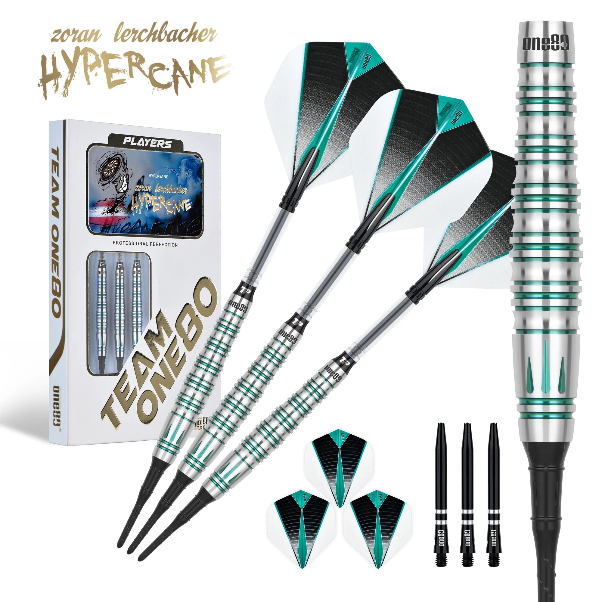 One80 Hypercane V2 Stoftdarts 22g