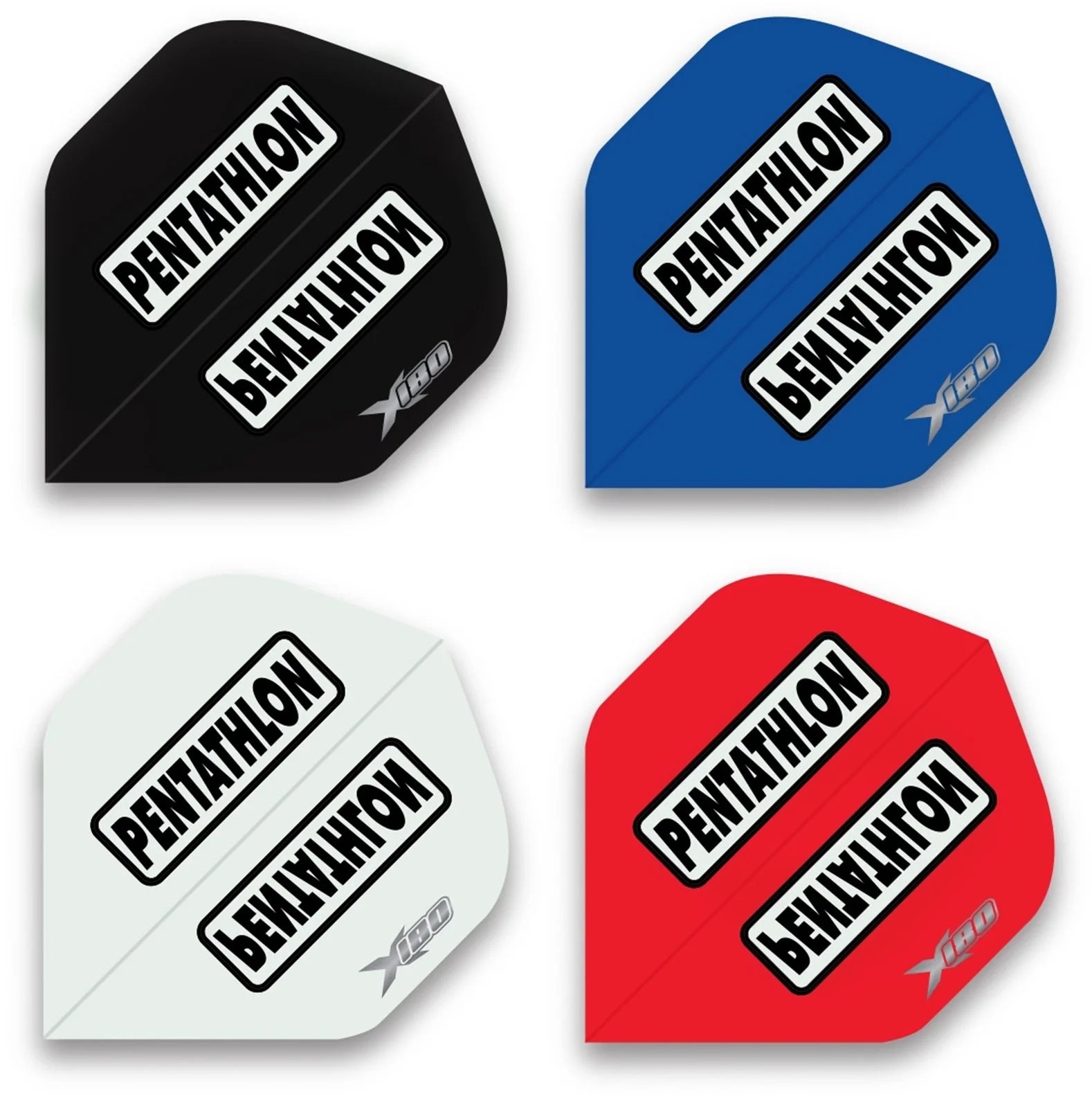 Pentathlon Dartflights No2 Transparent Window 180Micron