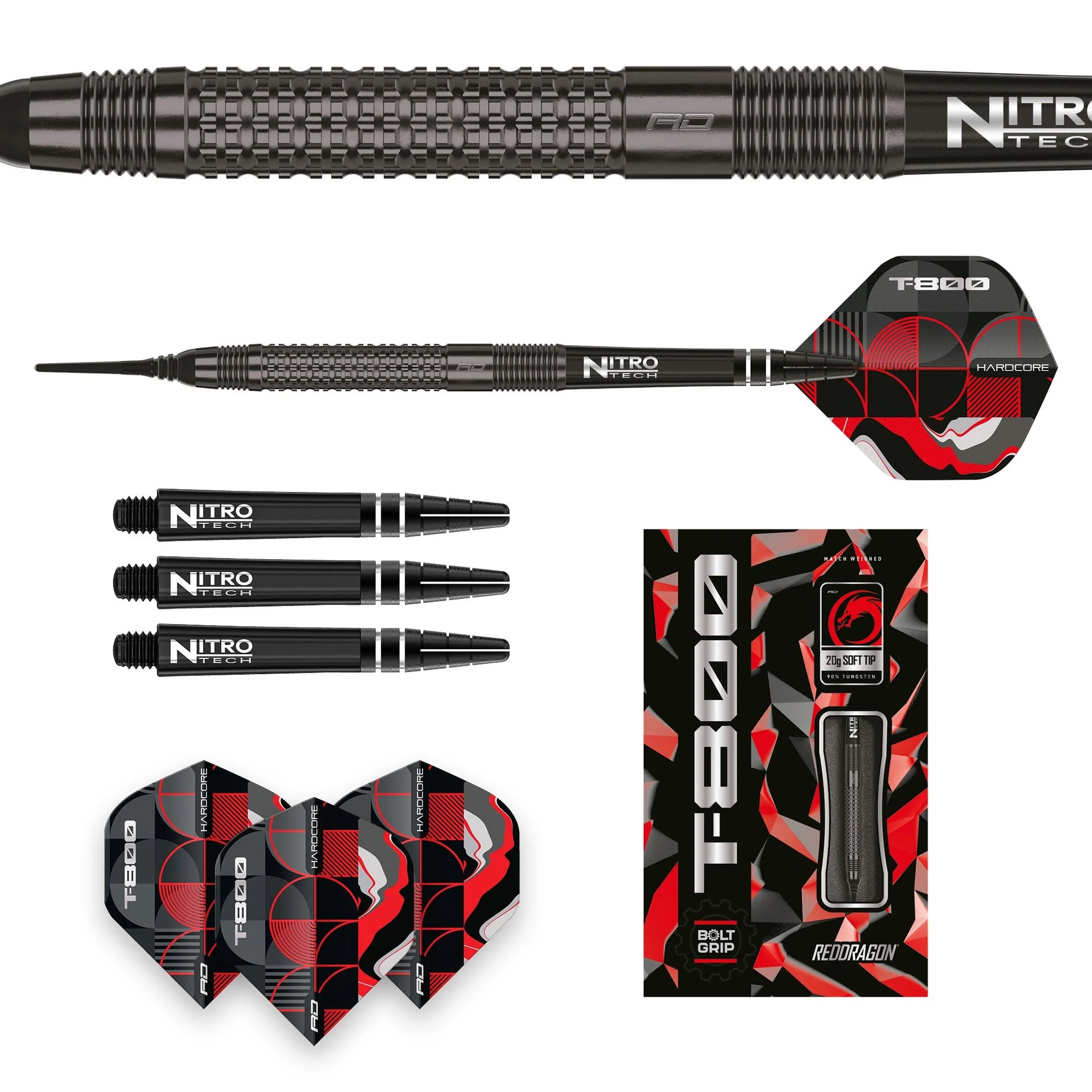 Red Dragon T-800 Softdarts 20g