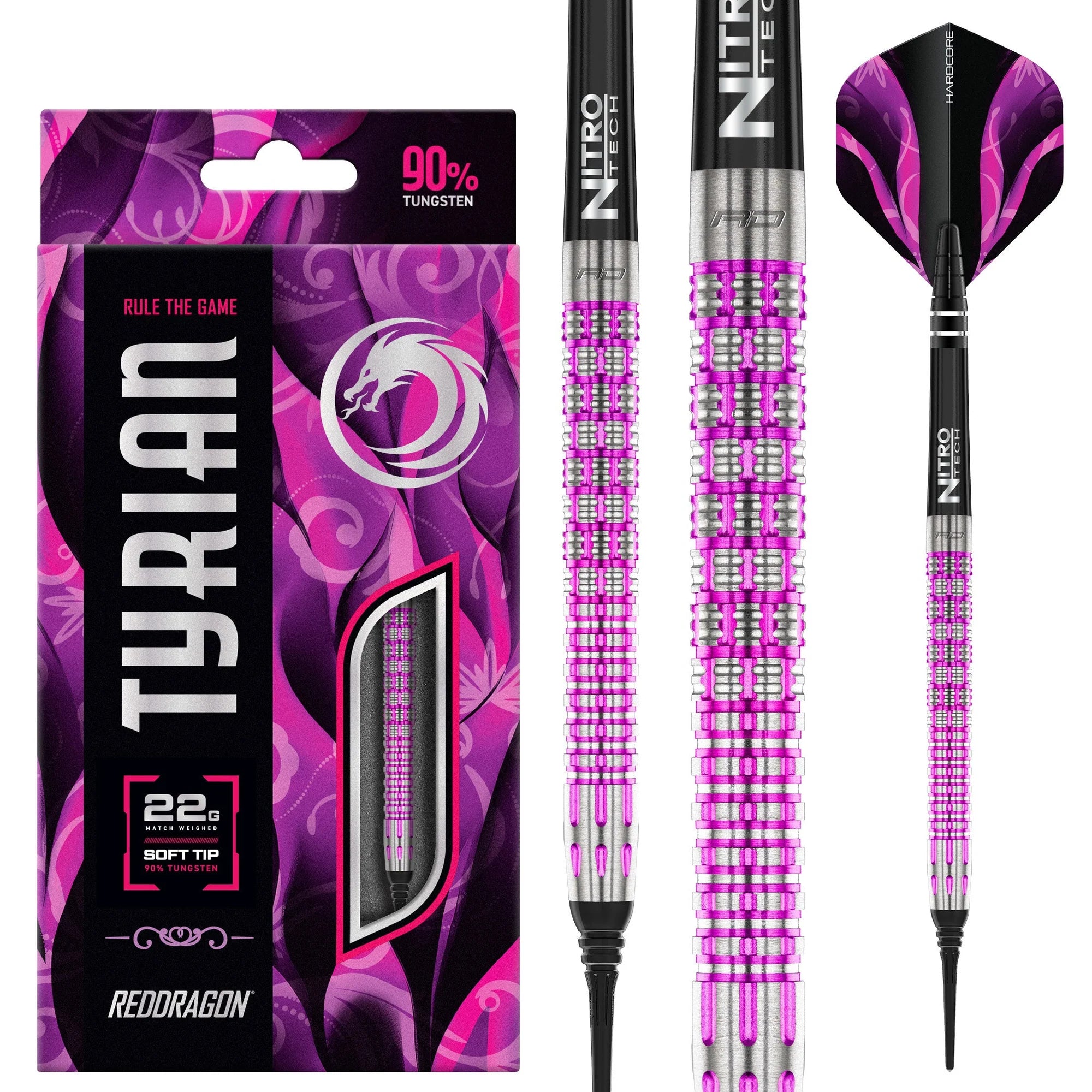 Red Dragon Tyrian Softdarts 22g
