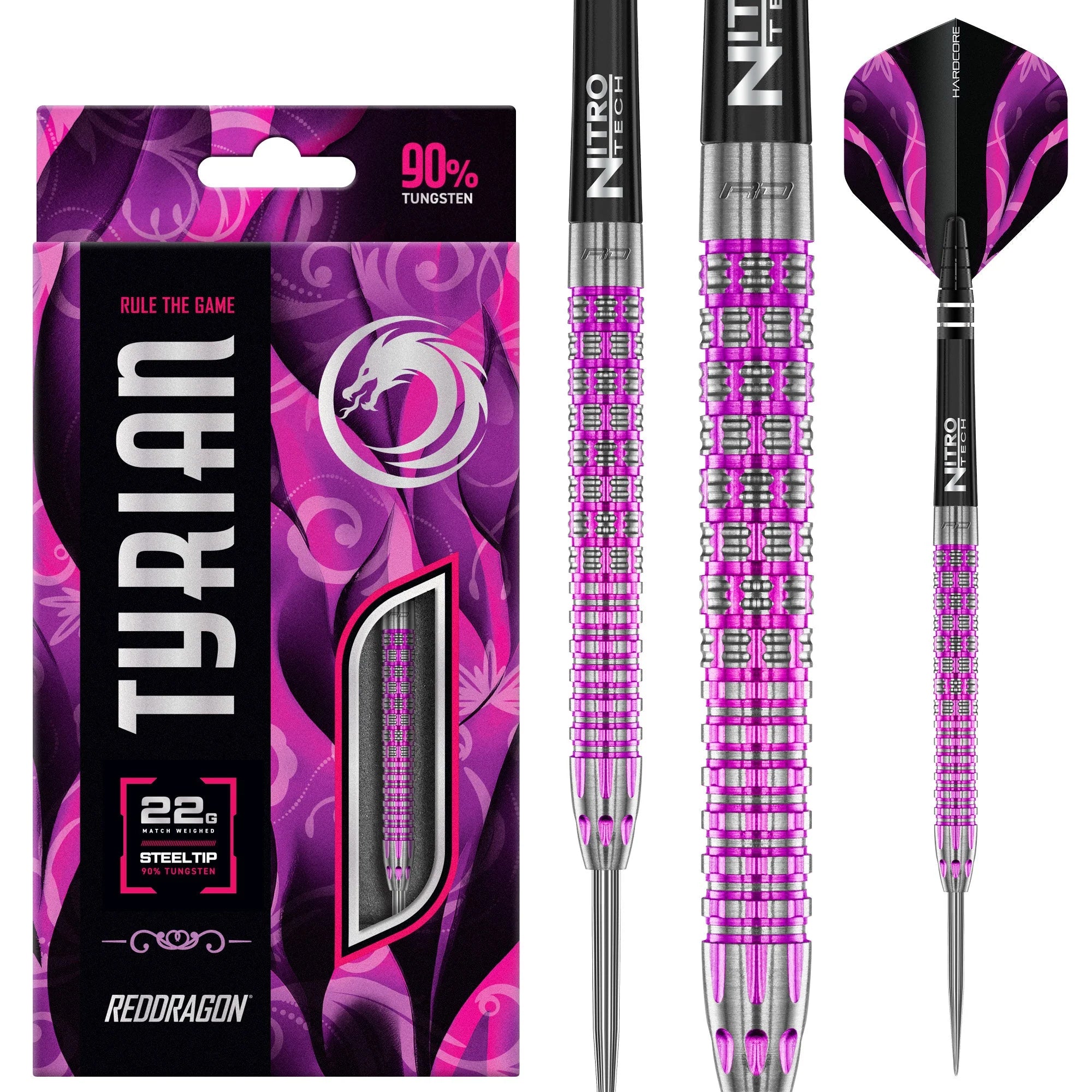 Red Dragon Tyrian Steeldarts 22-24g