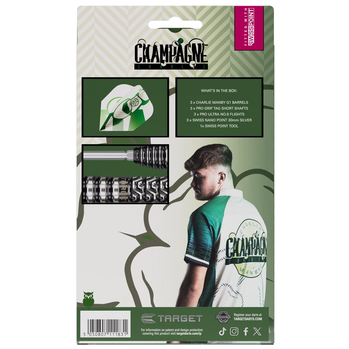 Target Charlie Manby SP Steeldarts 23g