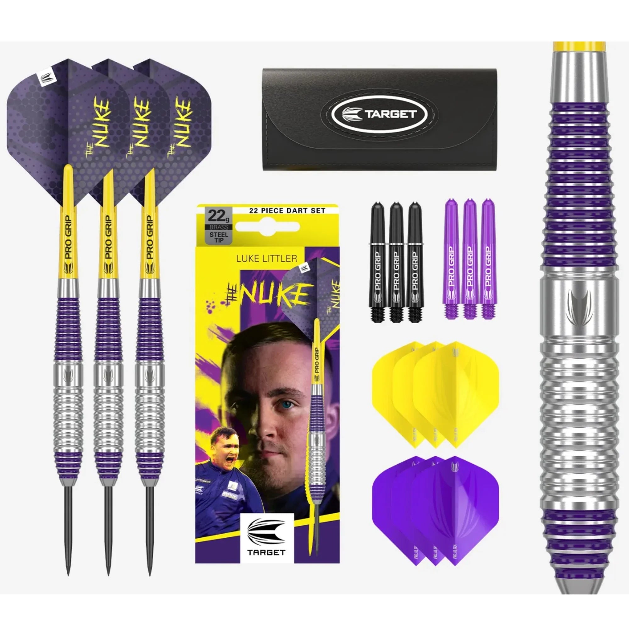 Target Luke Littler Brass Steeldarts 22g