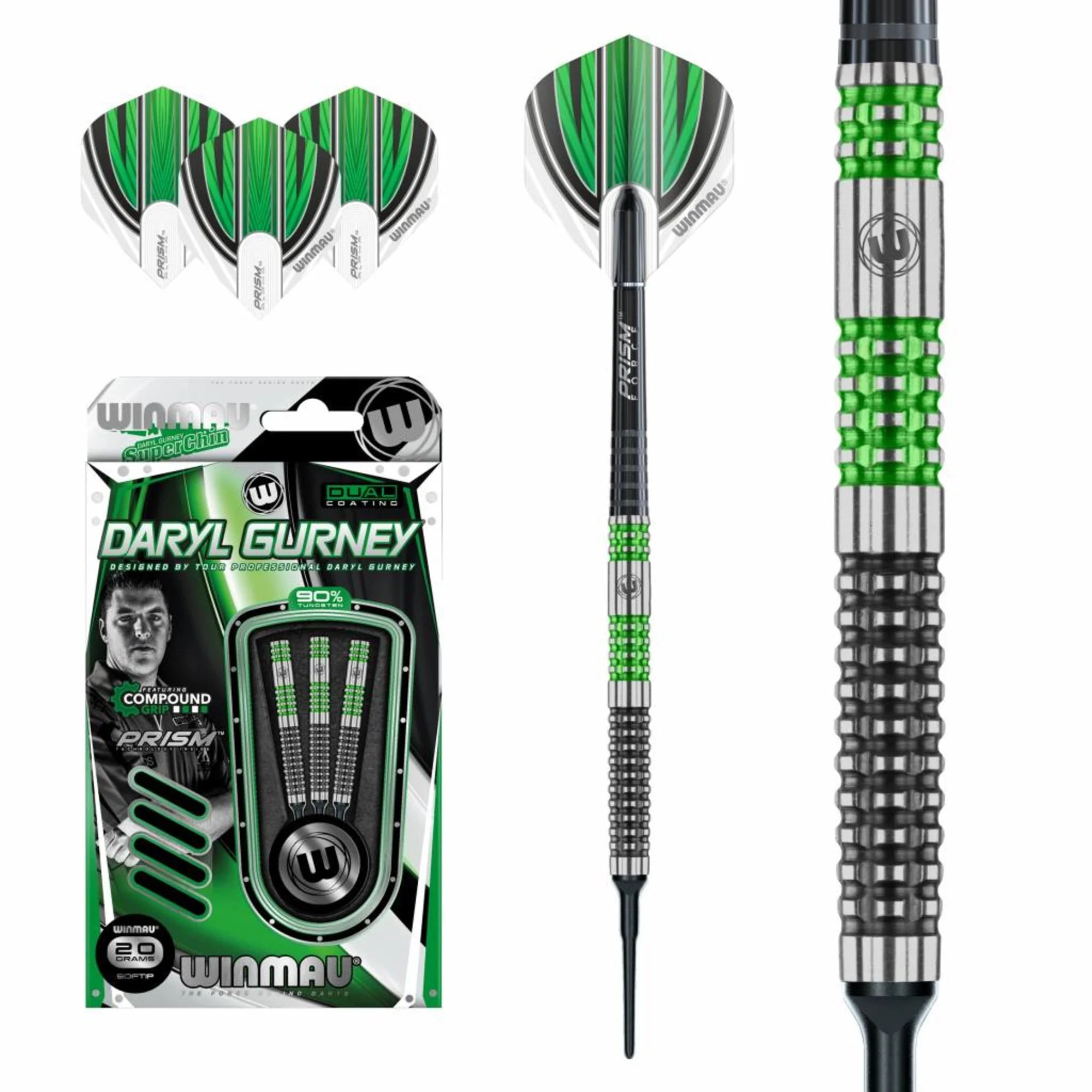 Winmau Daryl Gurney Softdart Spezial Edition 20g/90%