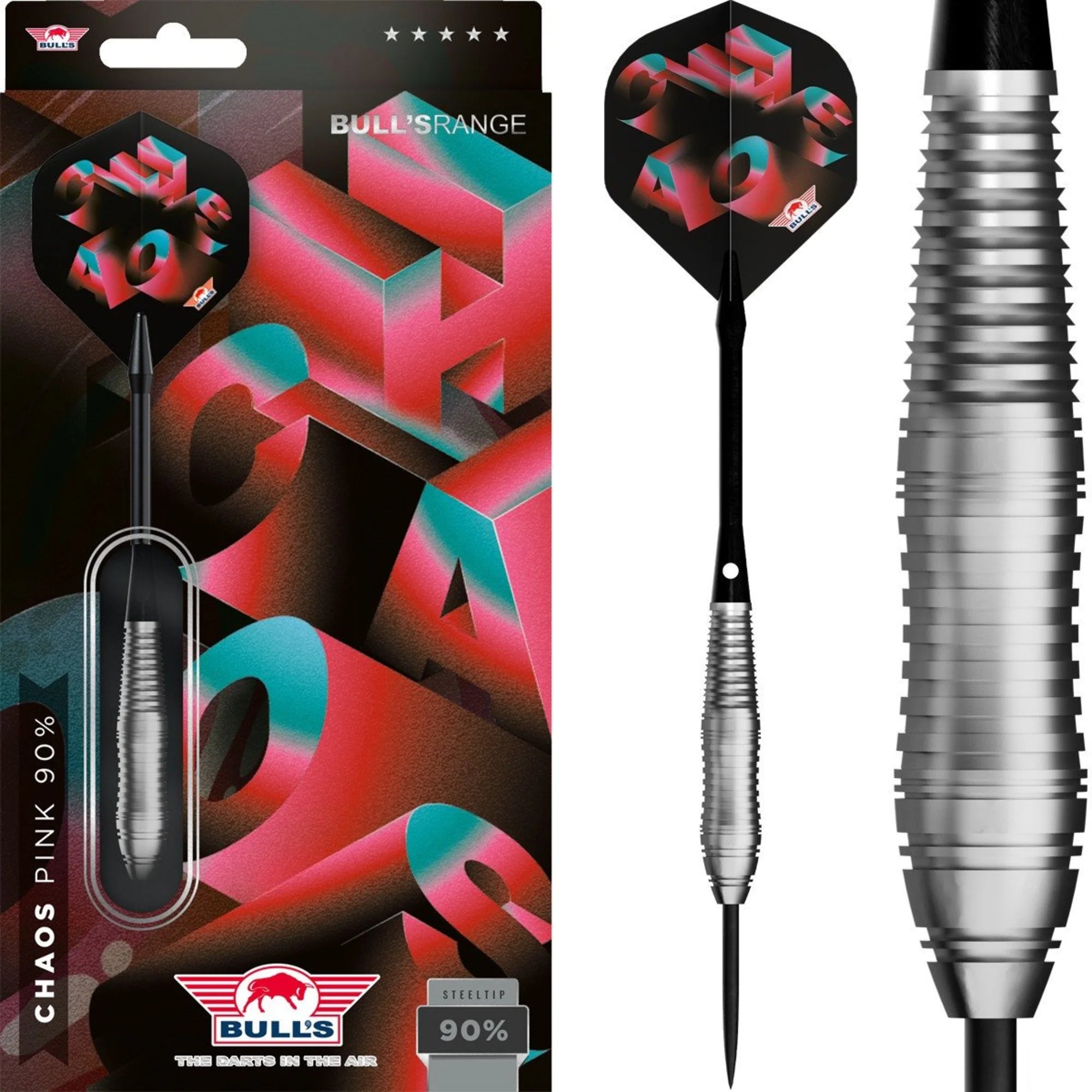 Bulls Chaos Pink Steeldarts 22g