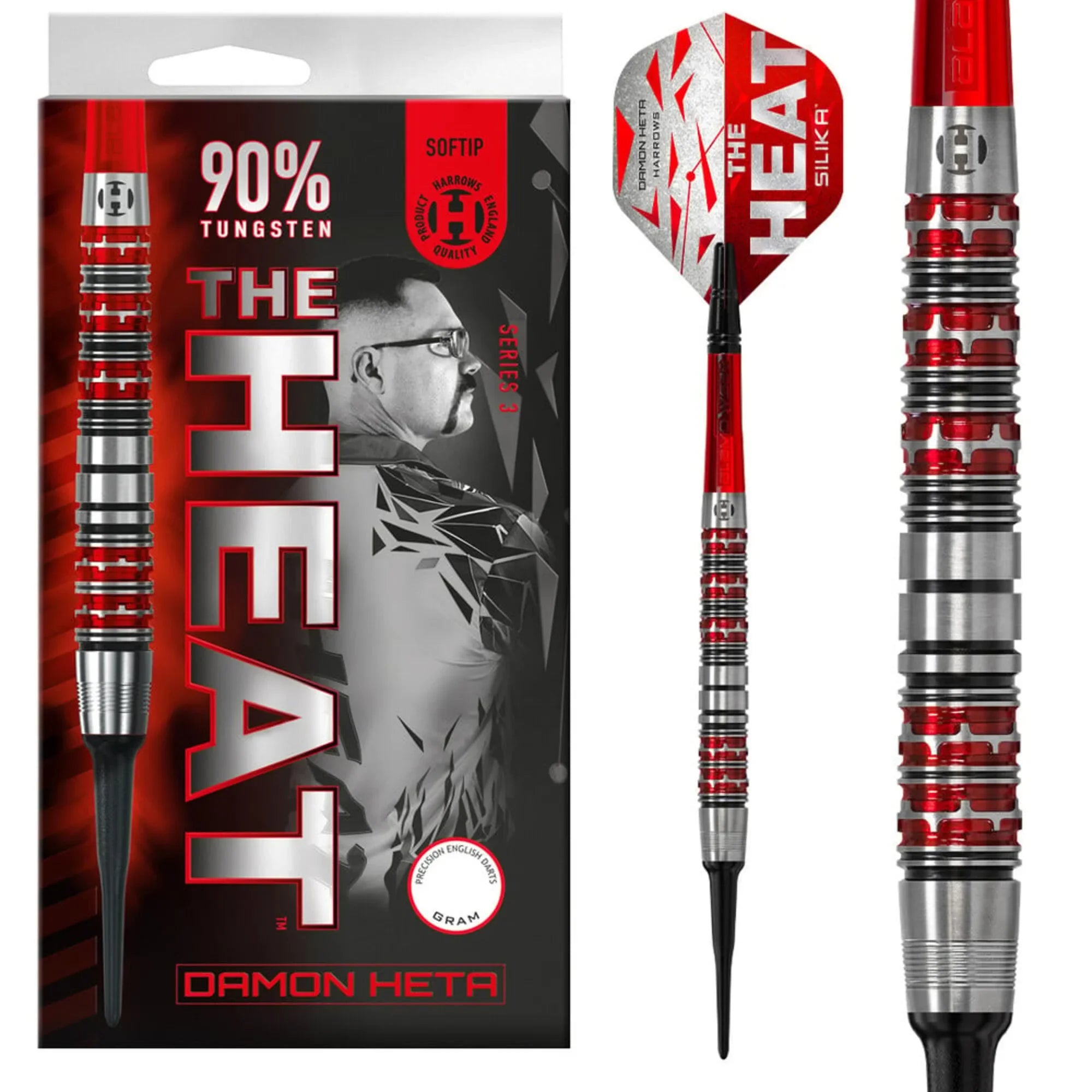 Harrows Damon Heta V3 Softdarts 20g