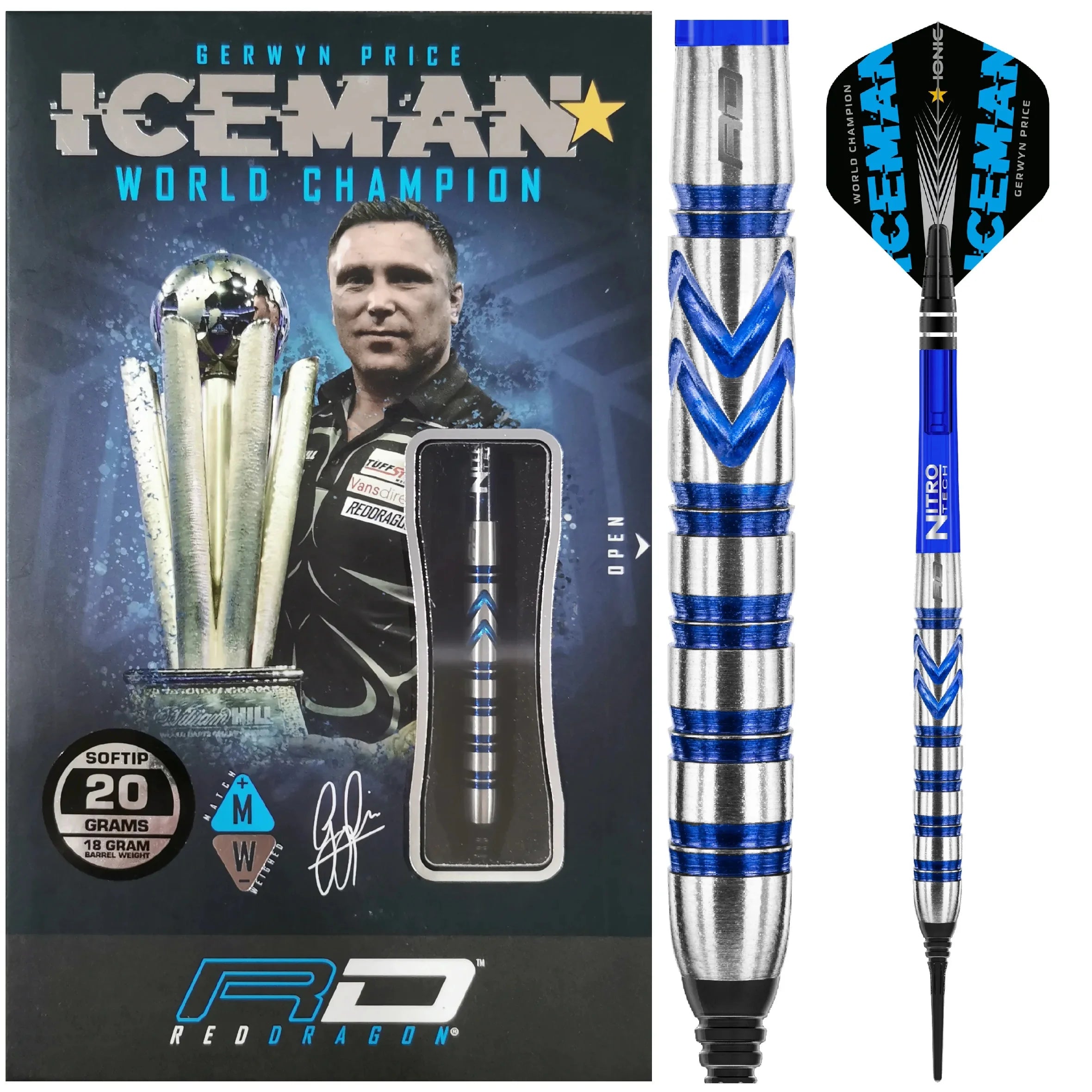 Red Dragon Gerwyn Price Softdarts 20g