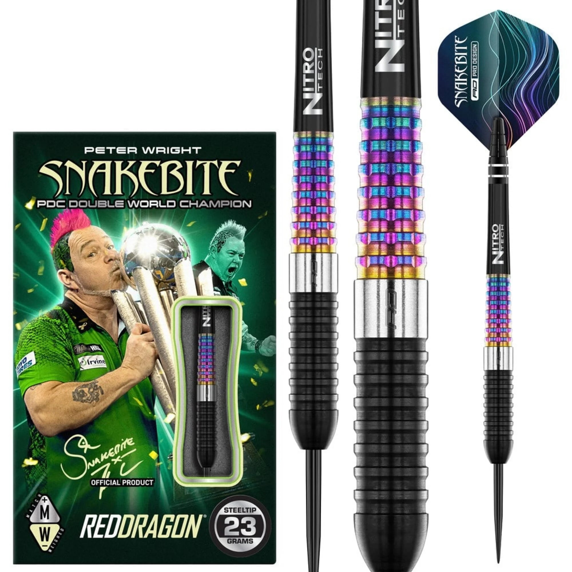 Red Dragon Peter Wright Corra Steeldarts 22g