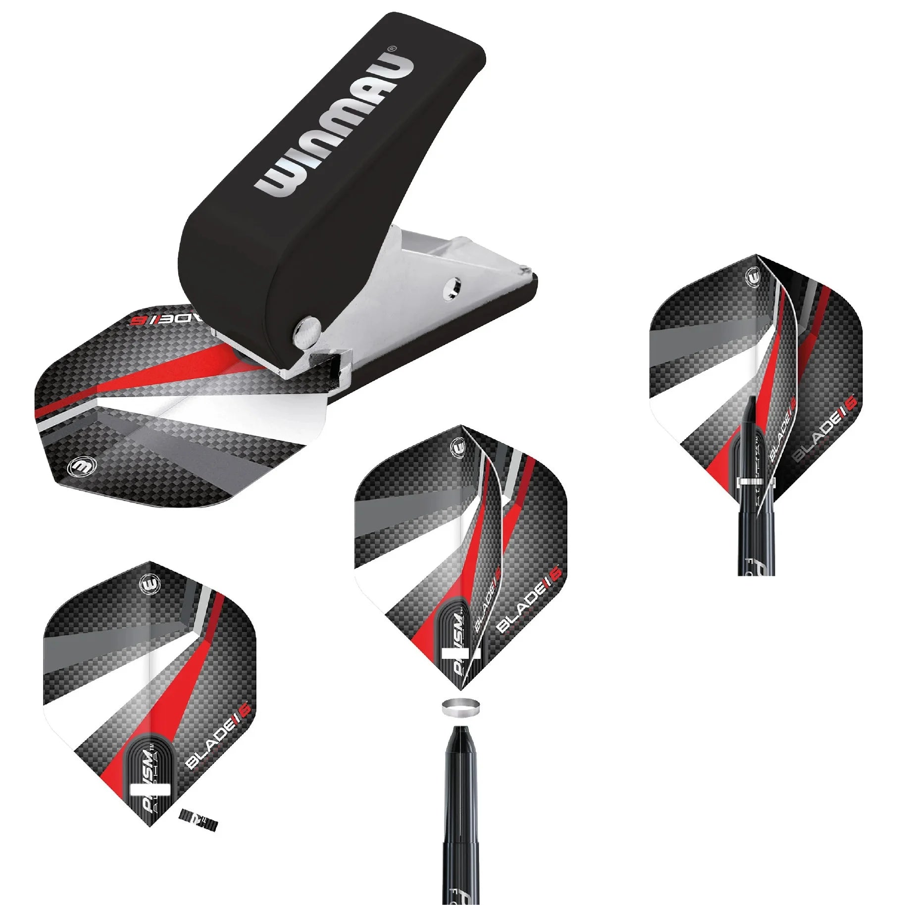 Winmau Dart Flight Locher