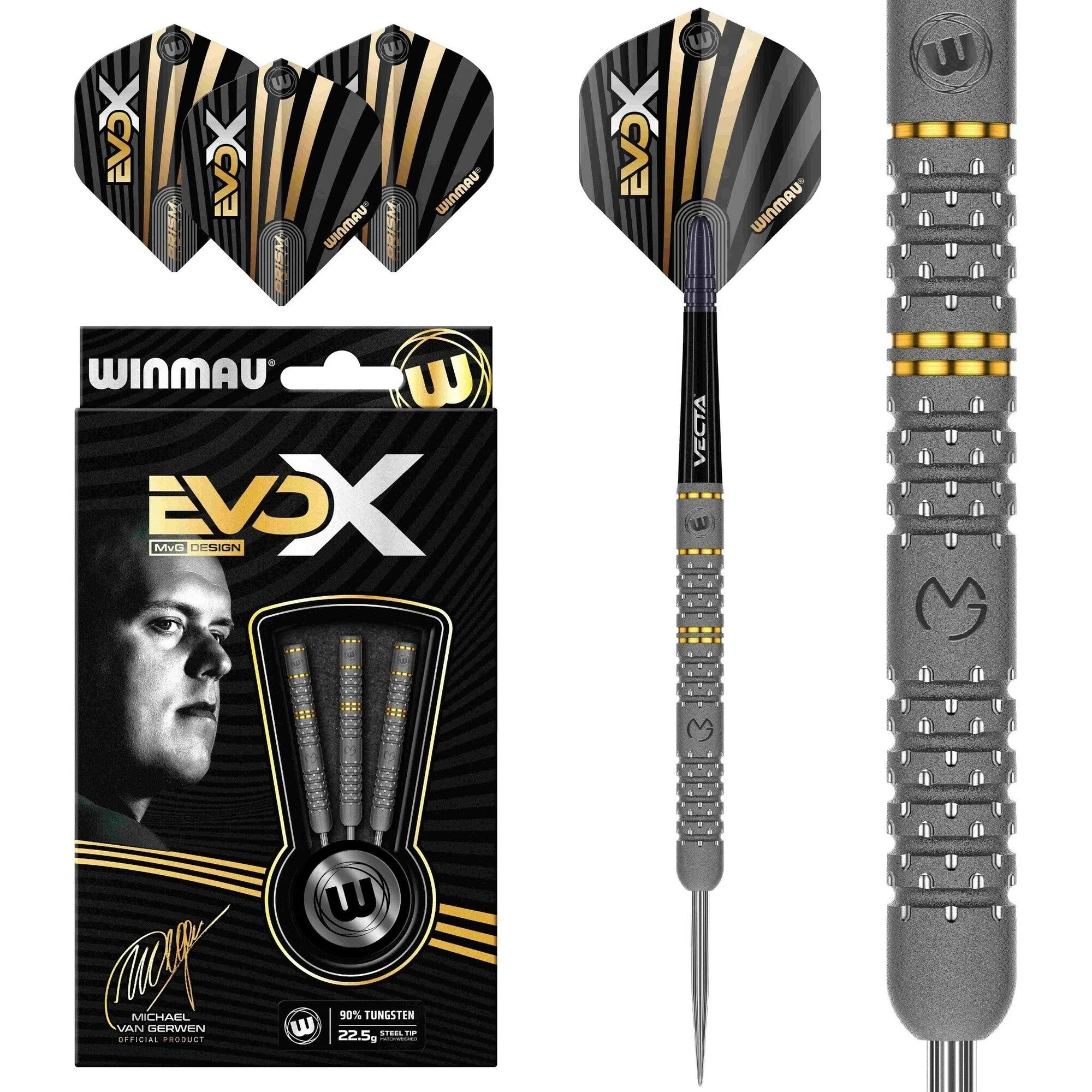 Winmau Michael van Gerwen EVO-X Steeldarts 22,5g