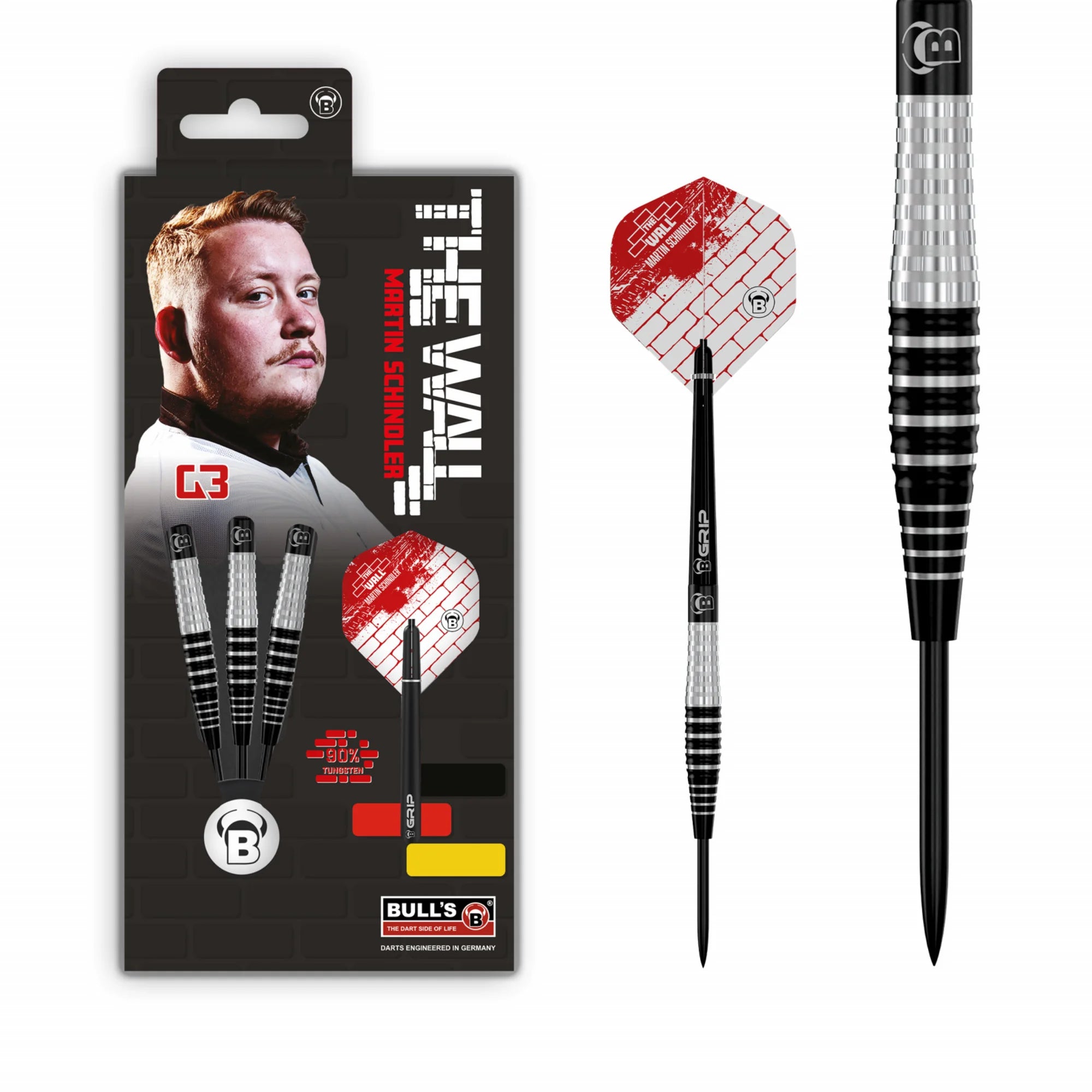 Bulls Martin Schindler Gen.3 Steel Darts 23g