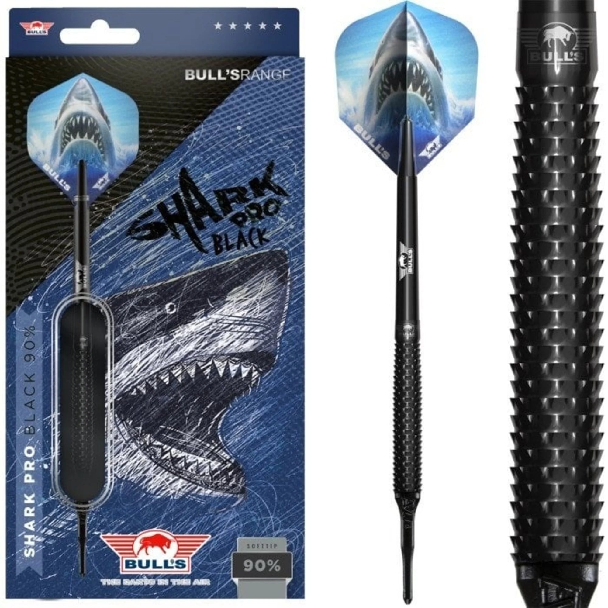 Bulls Shark Pro Black Softdarts 20g