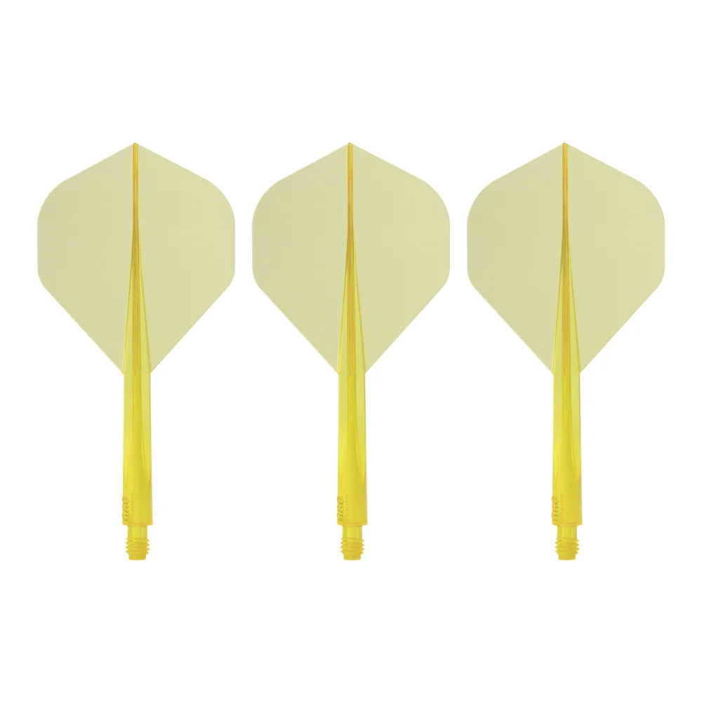 Condor AXE Clear Colors Dart Flight System No.2