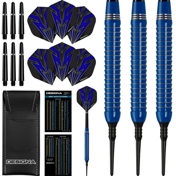 Designa Mako Softdarts Brass 20g