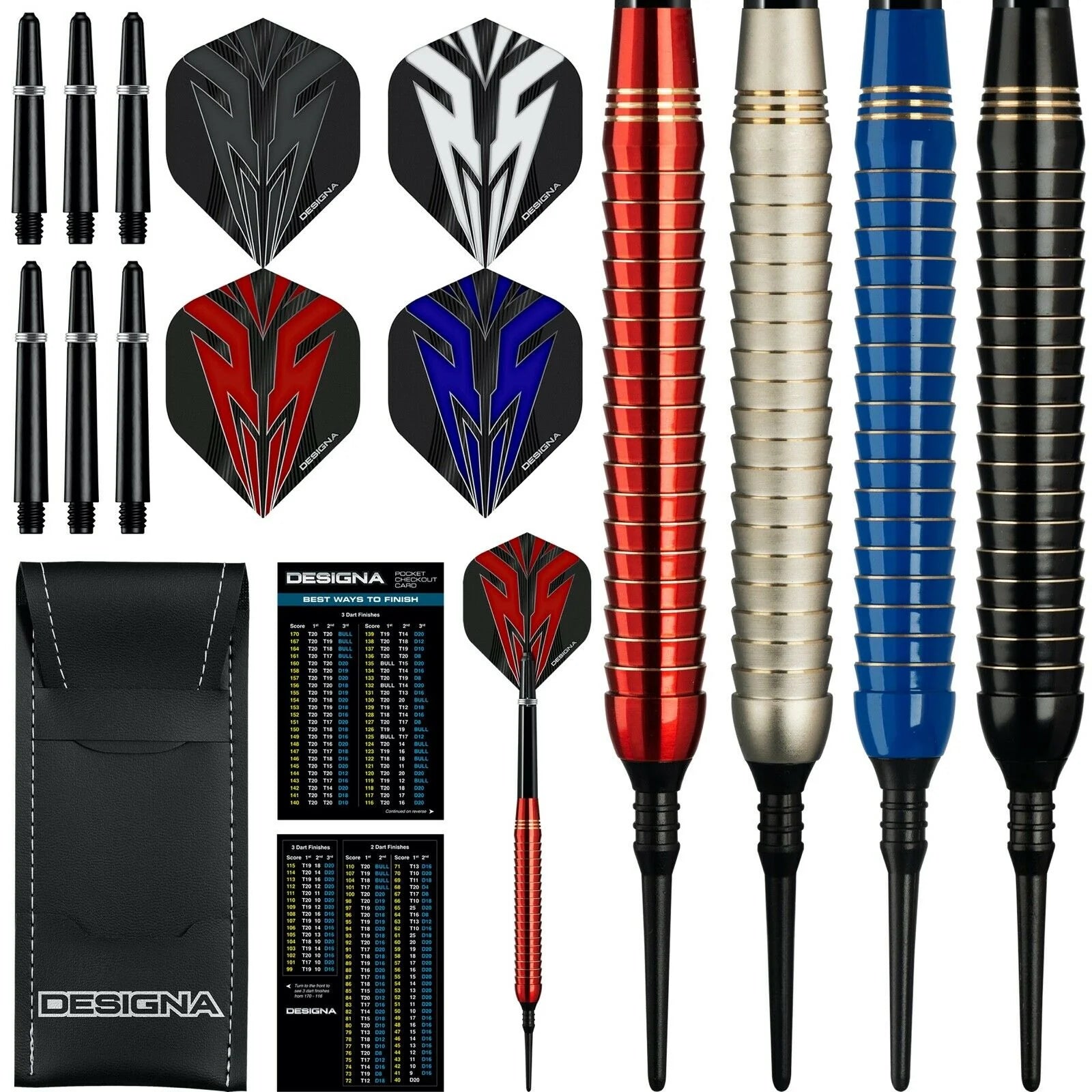 Designa Mako Softdarts Brass 20g