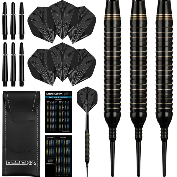 Designa Mako Softdarts Brass 20g