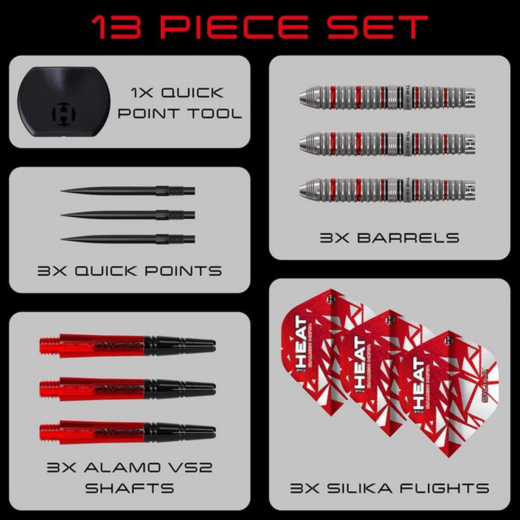 Harrows Damon Heta V4 Steeldarts QP 23g