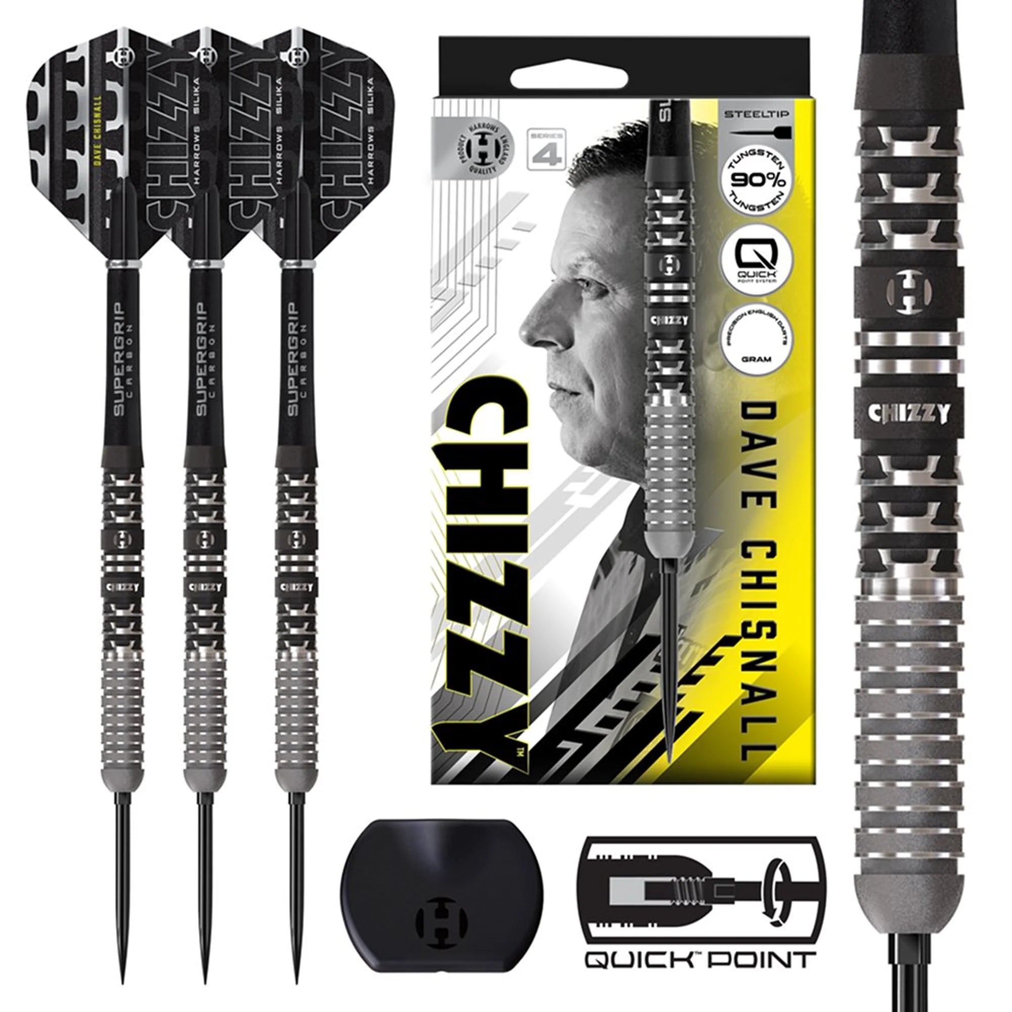 Harrows Dave Chisnall V4 Steeldarts QP 23g