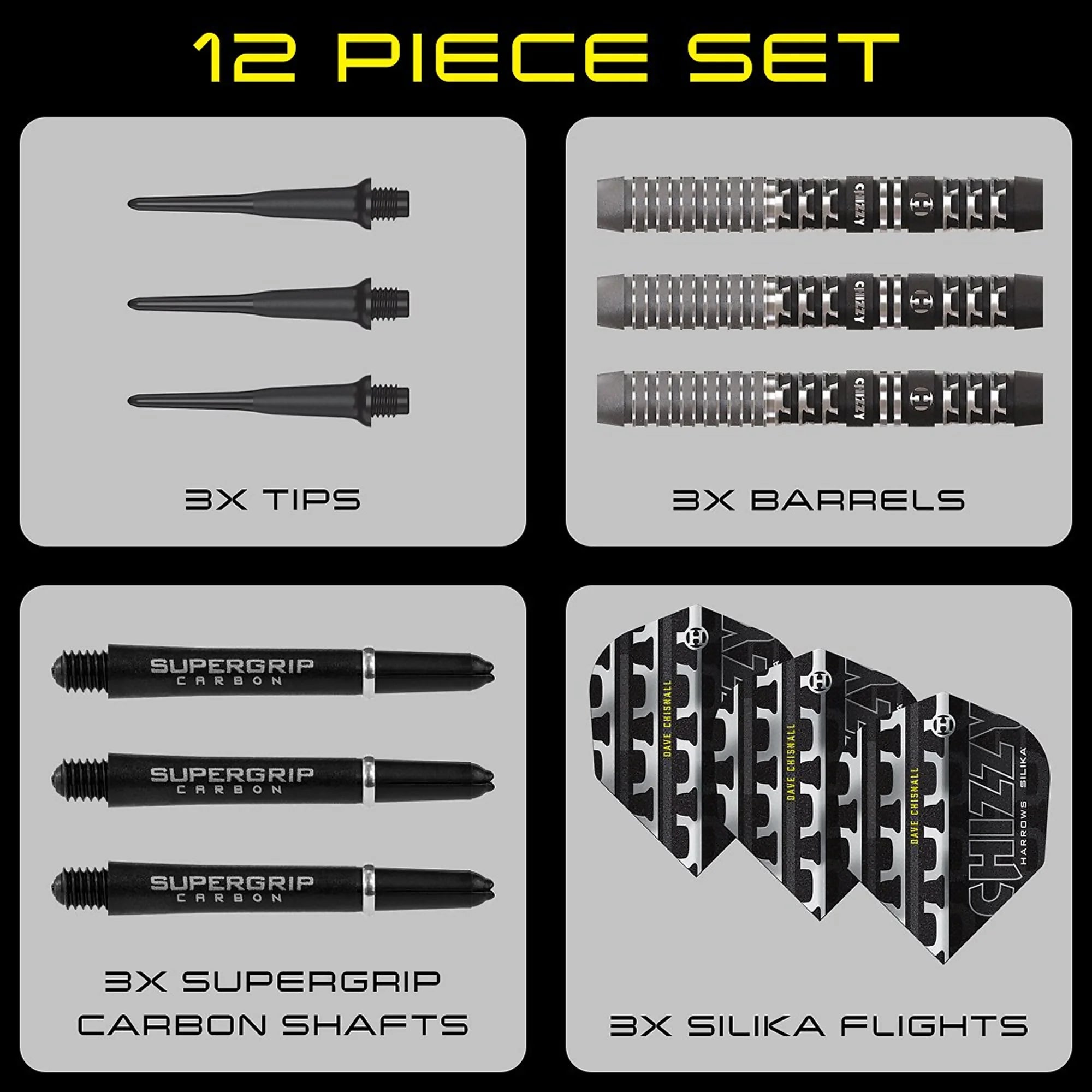 Harrows Dave Chisnall V4 Softdarts 20g