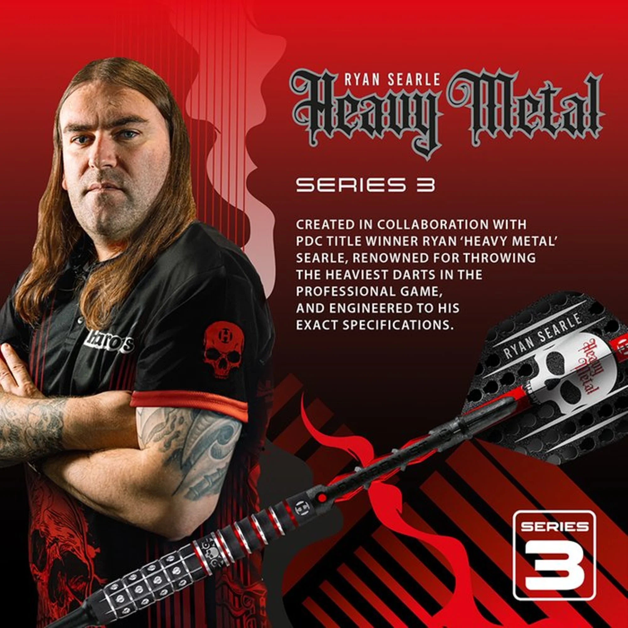 Harrows Ryan Searl V3 Softdarts 20g
