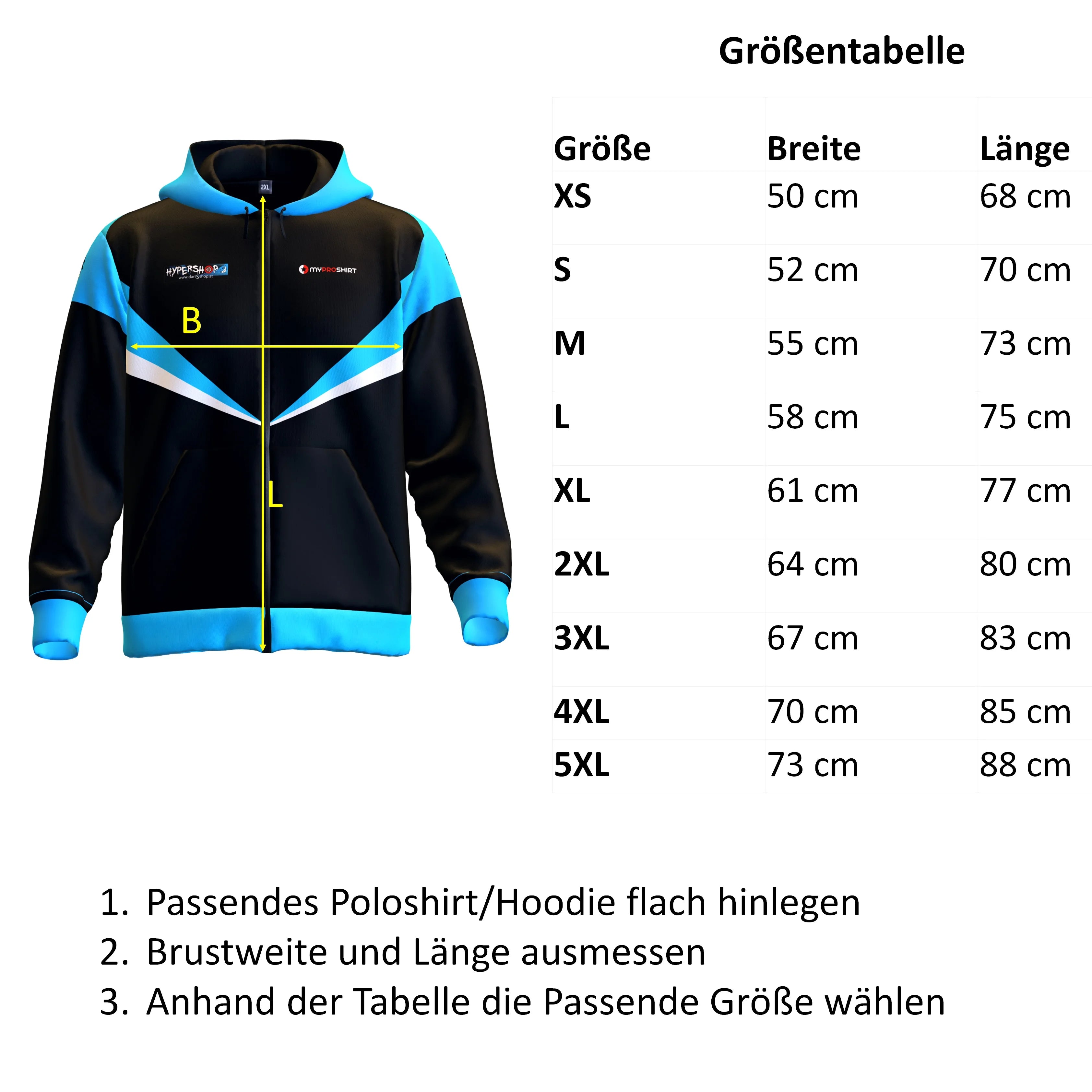Original Hypercane Dart Hoodie personalisierbar