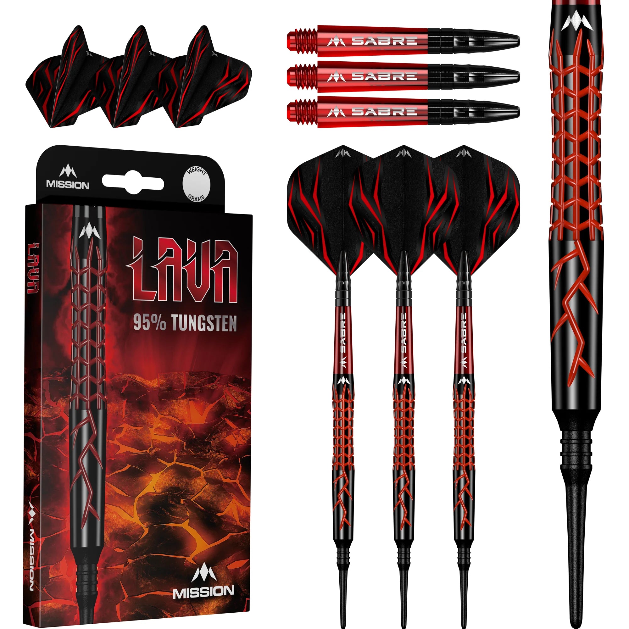 Mission Lava Softdarts 20g