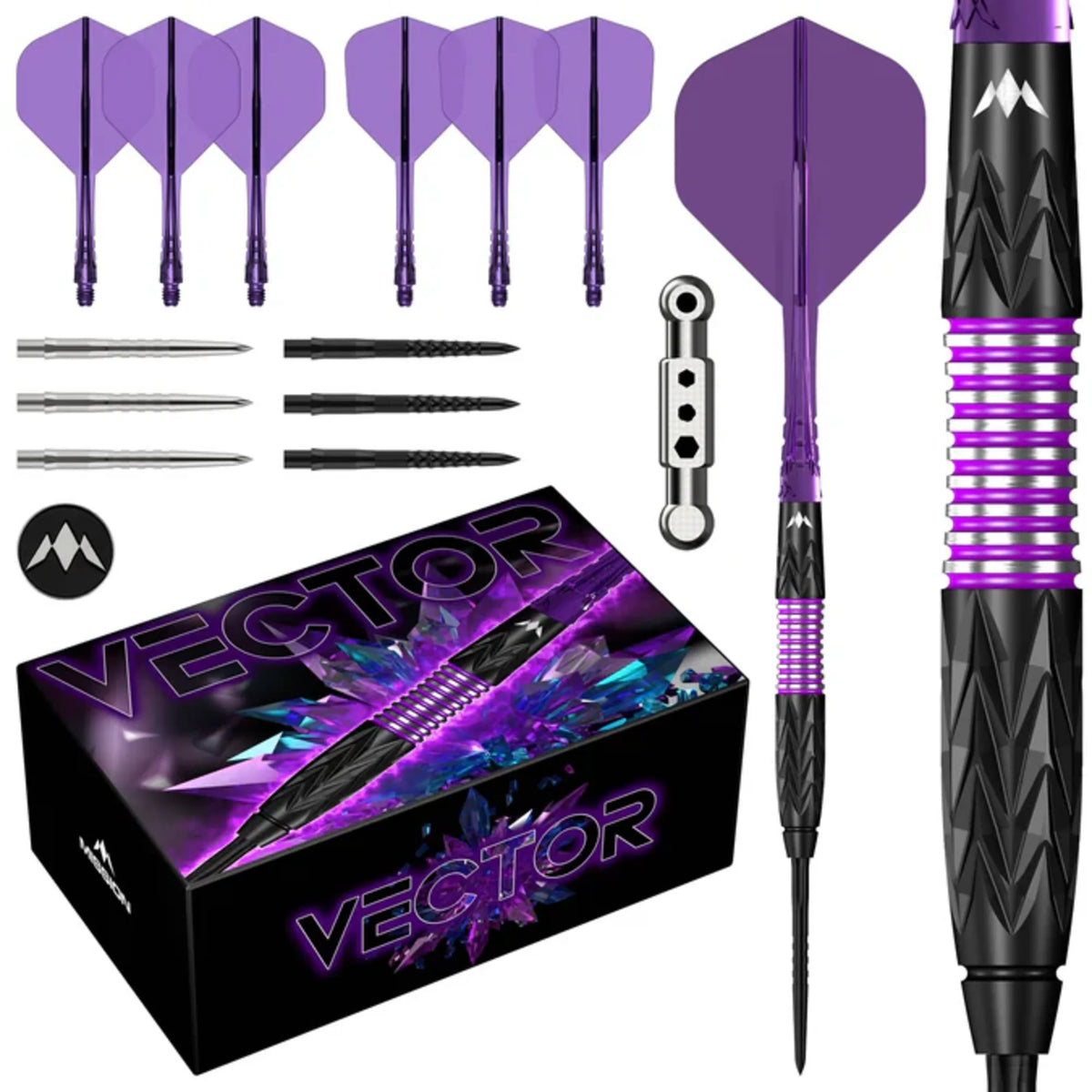 Mission Vector Steeldart mit EVO Points 22g