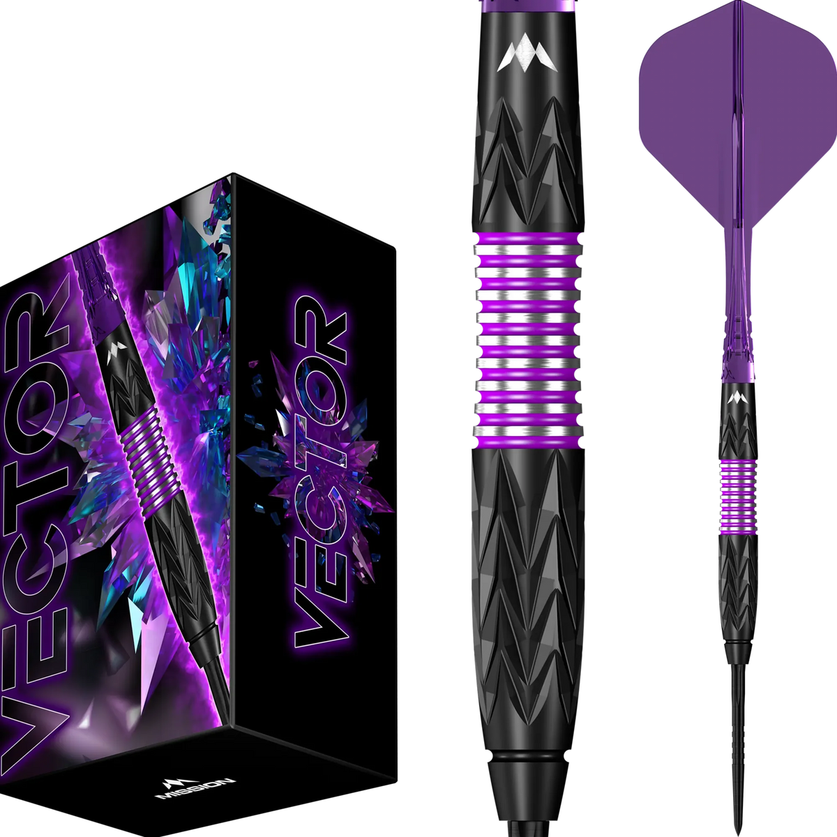 Mission Vector Steeldart mit EVO Points 22g