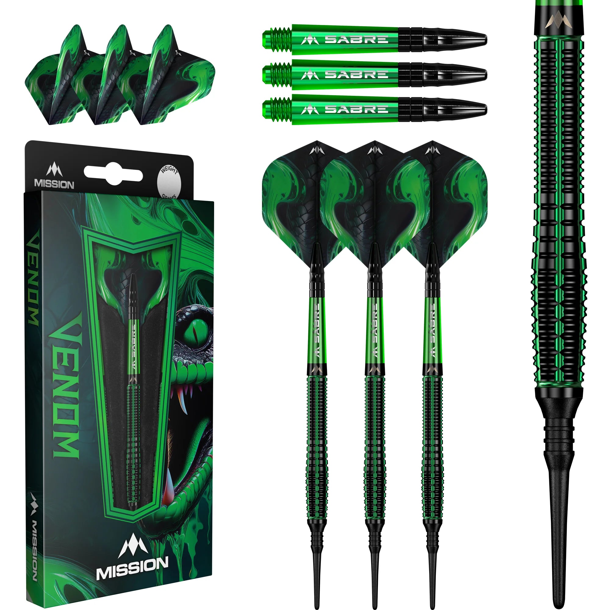 Mission Venom Softdarts 20g