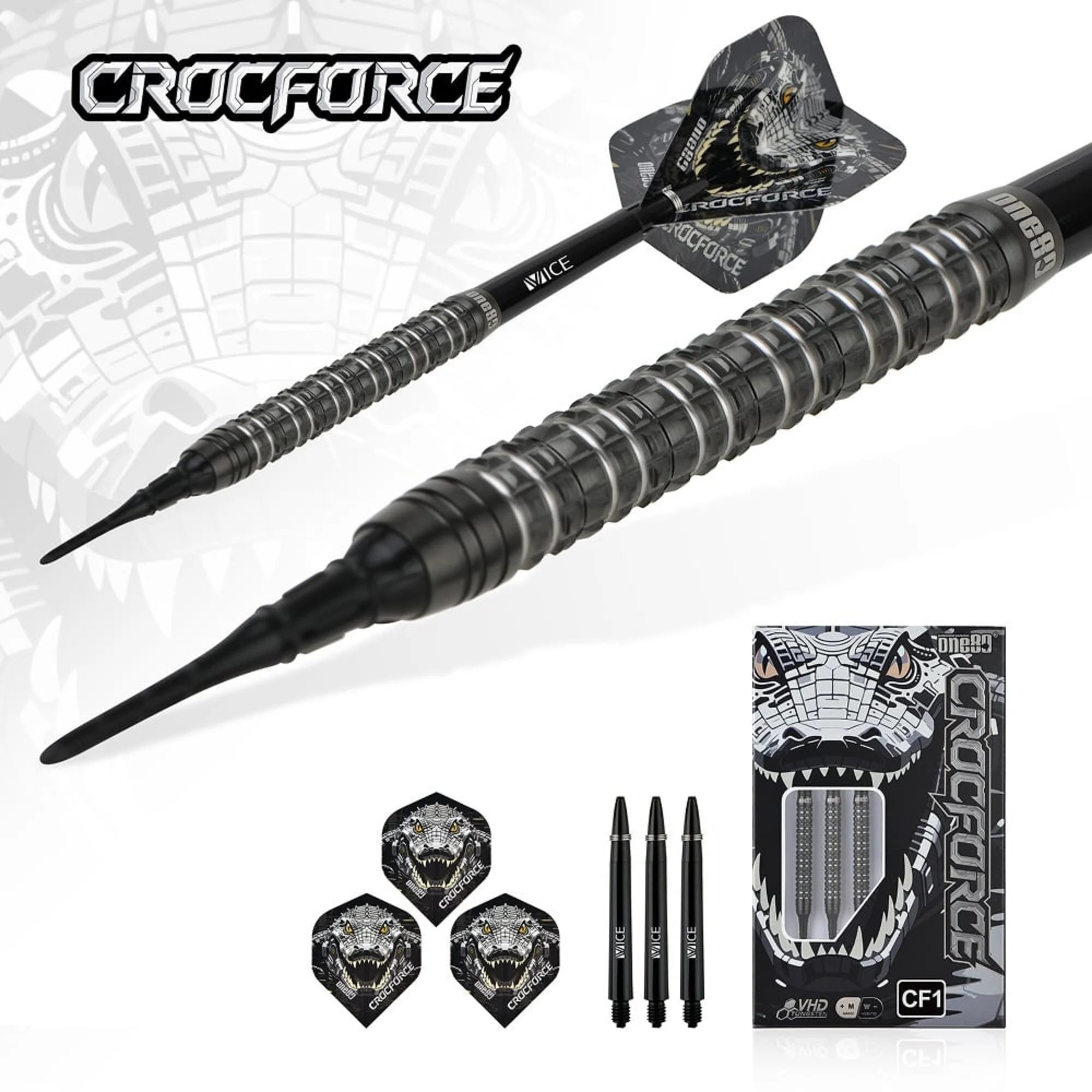 One80 Crocforce-CF1 Softdarts 20g