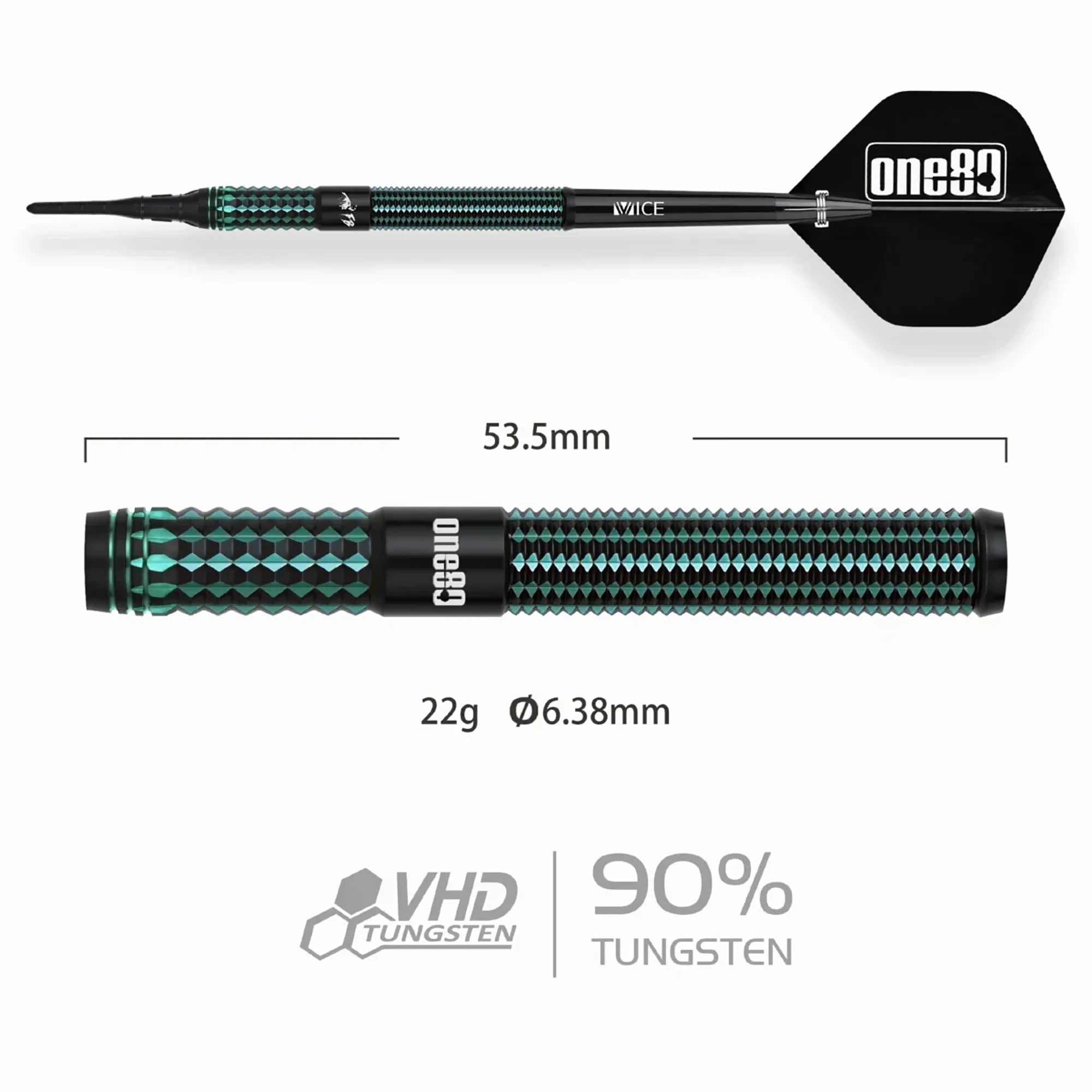 One80 FB Kai Fan Leung V3 Softdarts 24g