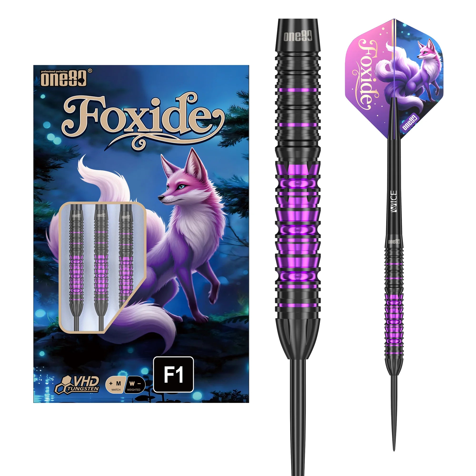 One80 Foxide F1 Steeldarts 22-24g