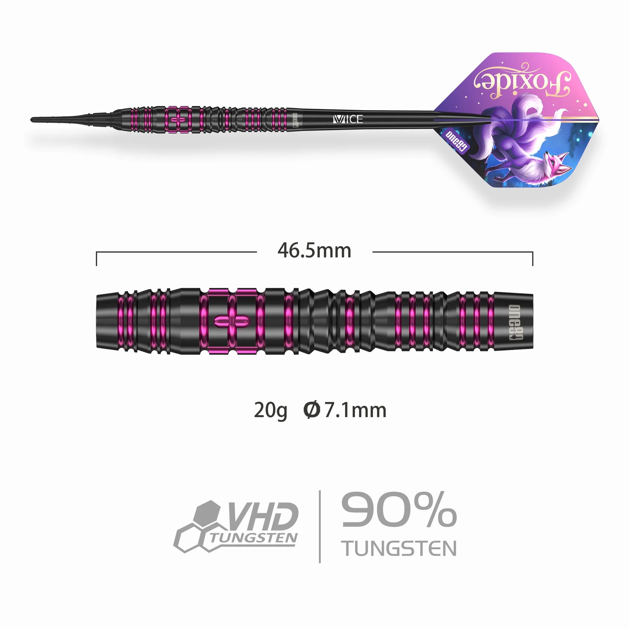 One80 Foxide F4 Softdarts 22g