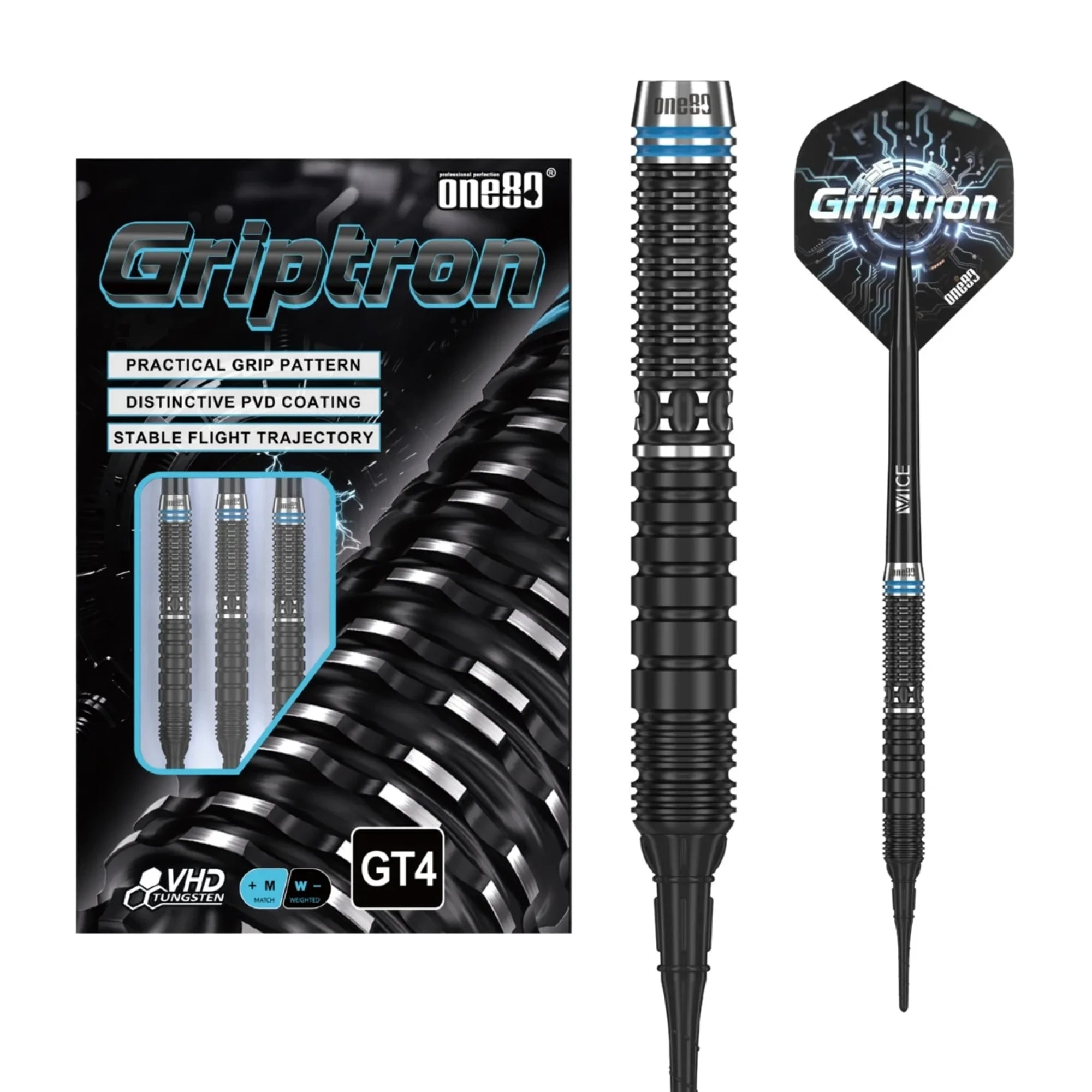 One80 GRIPTRON GT2 Softdarts 22g