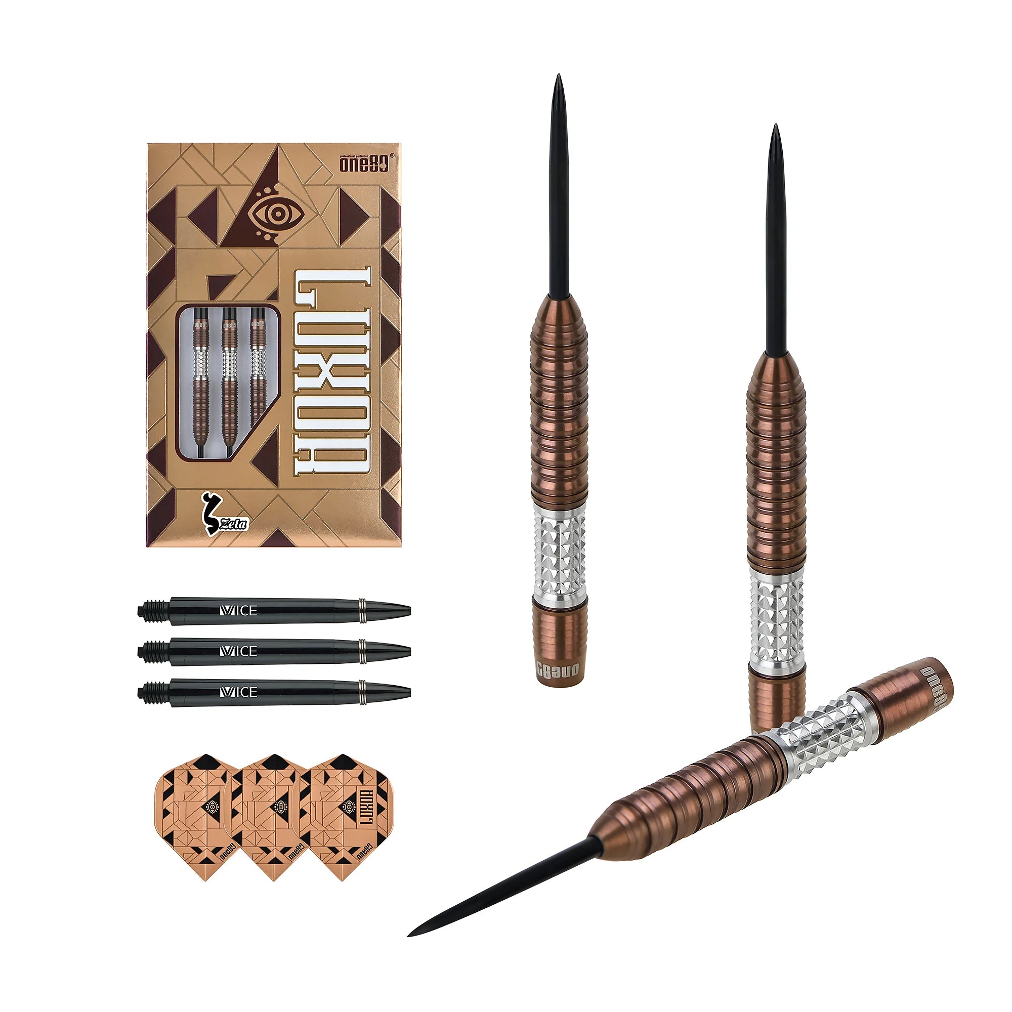 One80 Luxor Zeta Steeldarts 23g