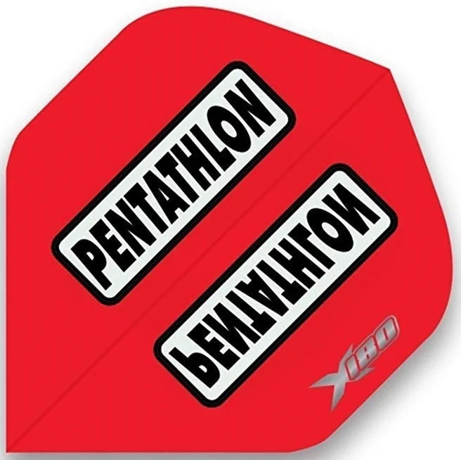 Pentathlon Dartflights No2 Transparent Window 180Micron